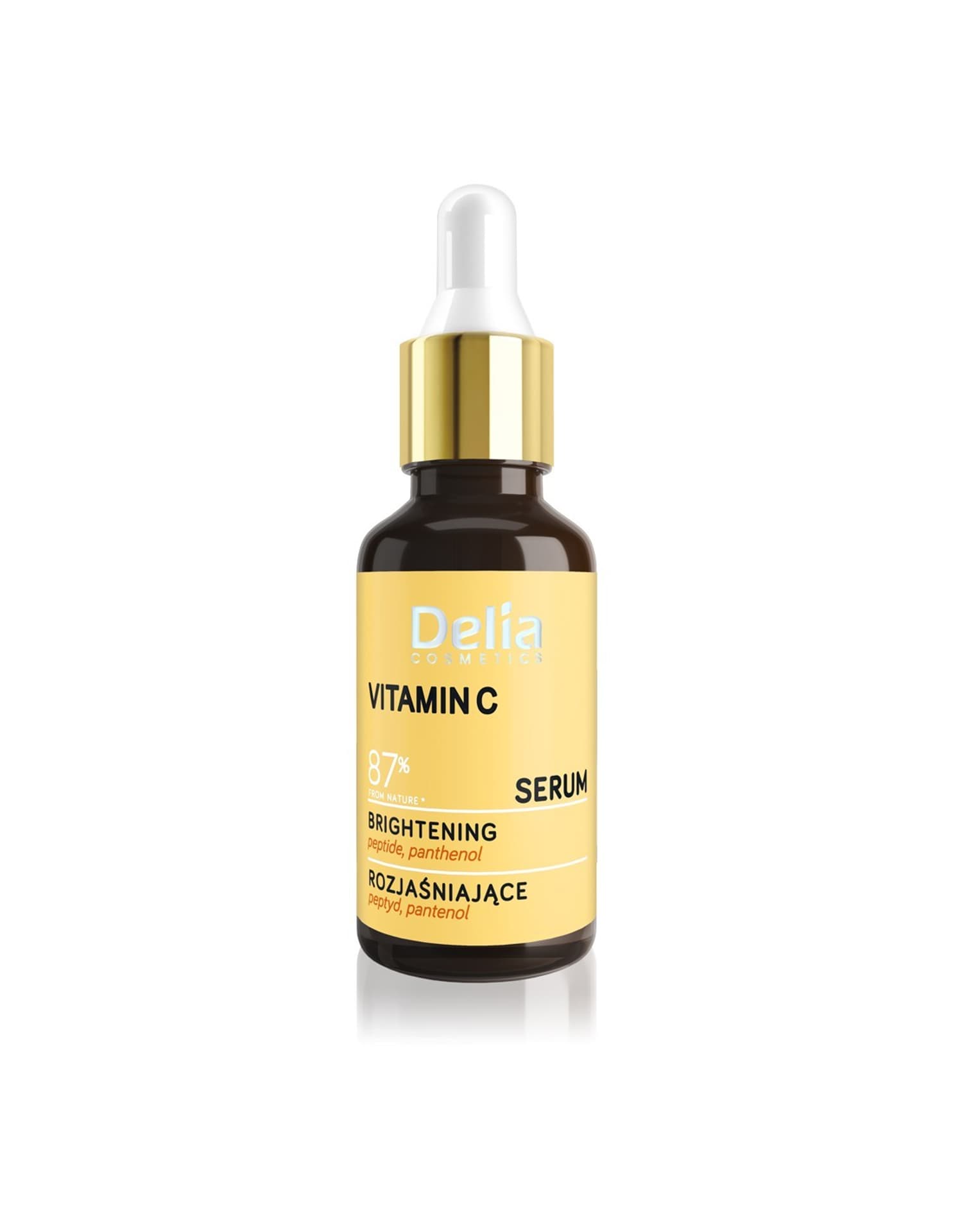 

Delia Cosmetics WITAMINA C Serum rozjaśniające do twarzy,szyi i dekoltu na dzień i noc 30ml