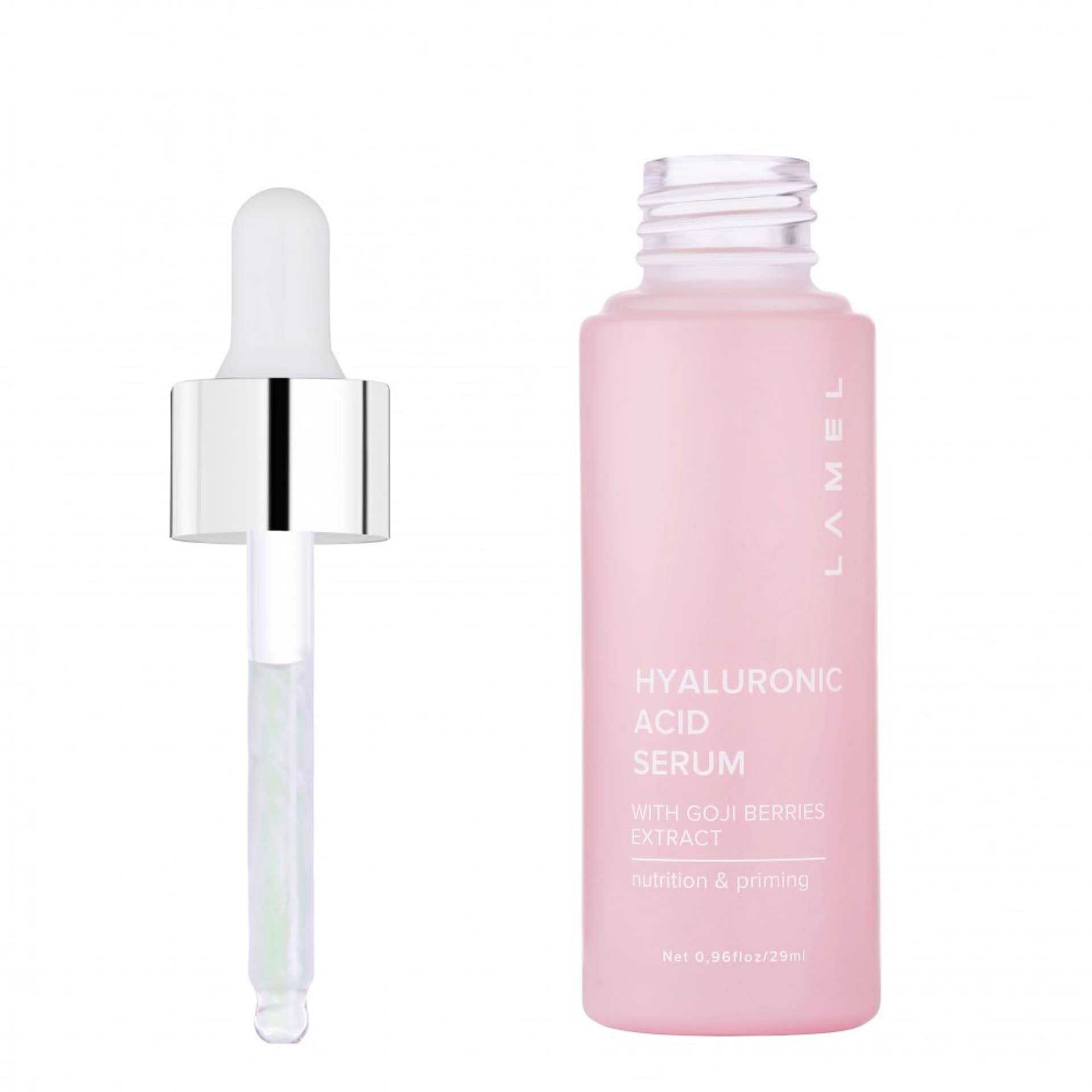 

LAMEL Basic Serum do twarzy z kwasem hialuronowym i ekstraktem z jagód Goji na dzień i noc 29ml