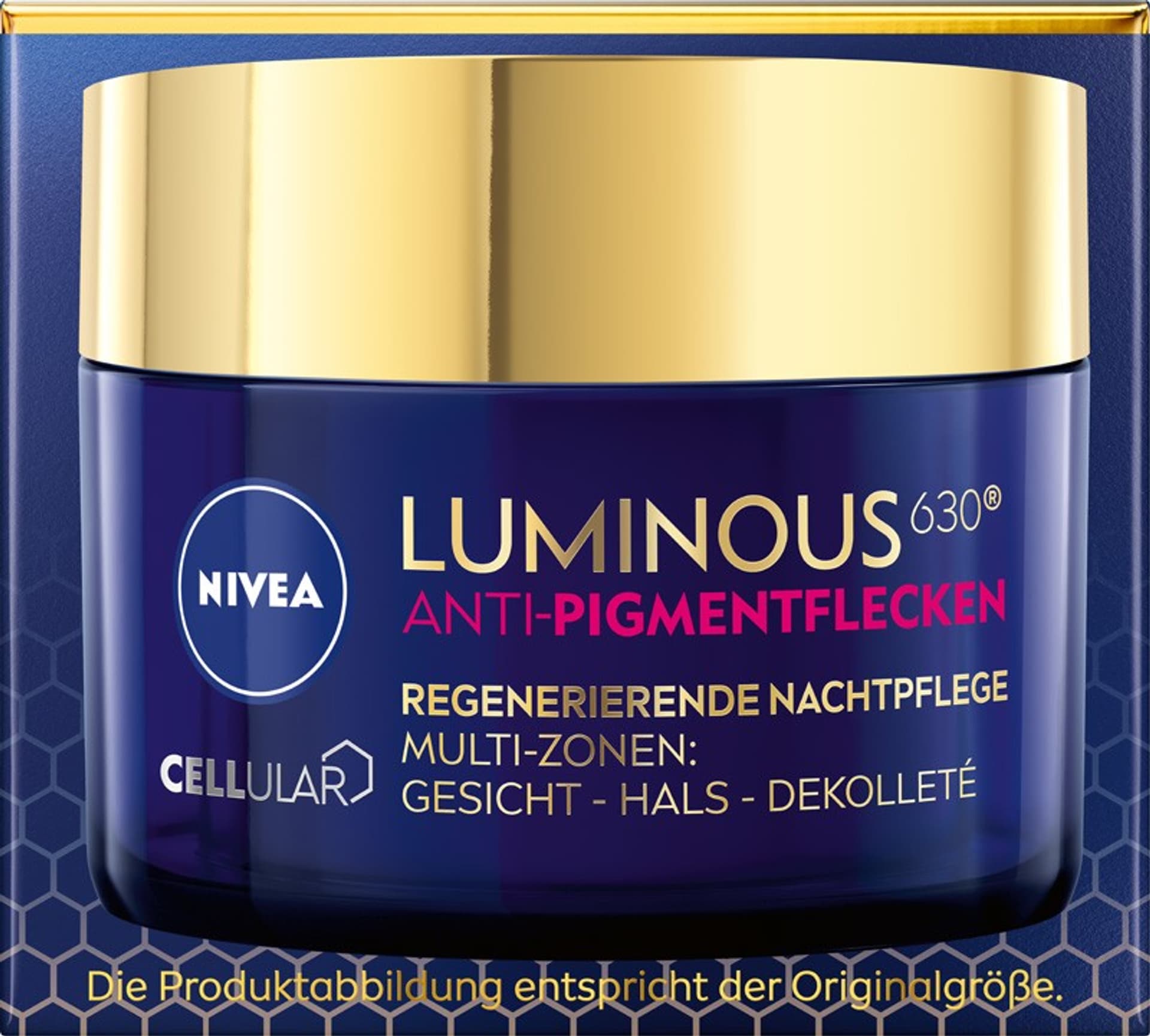 

Nivea Cellular Luminous 630 Regenerujący Krem przeciw przebarwieniom na noc 50ml