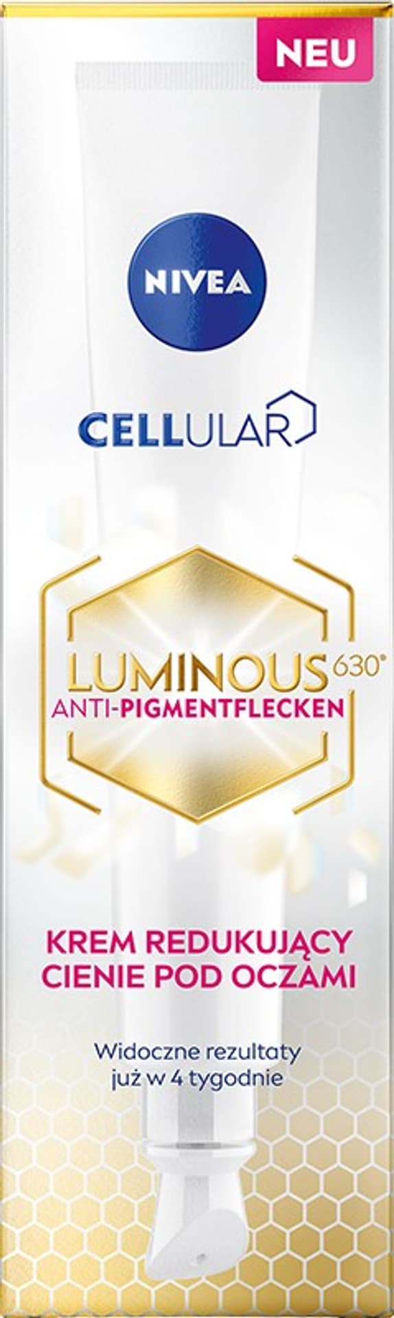 

Nivea Cellular Luminous 630 Krem redukujący cienie pod oczami 15ml