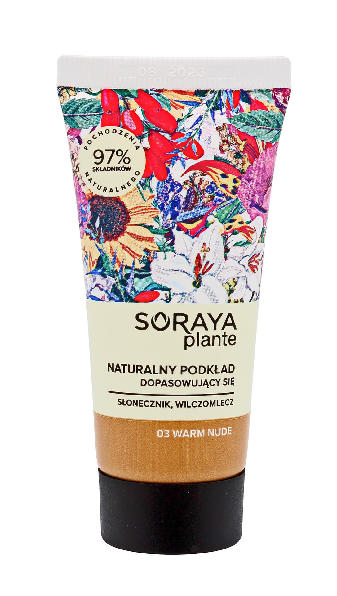 

Soraya Plante Naturalny Podkład dopasowujący się nr 03 Warm Nude 30ml