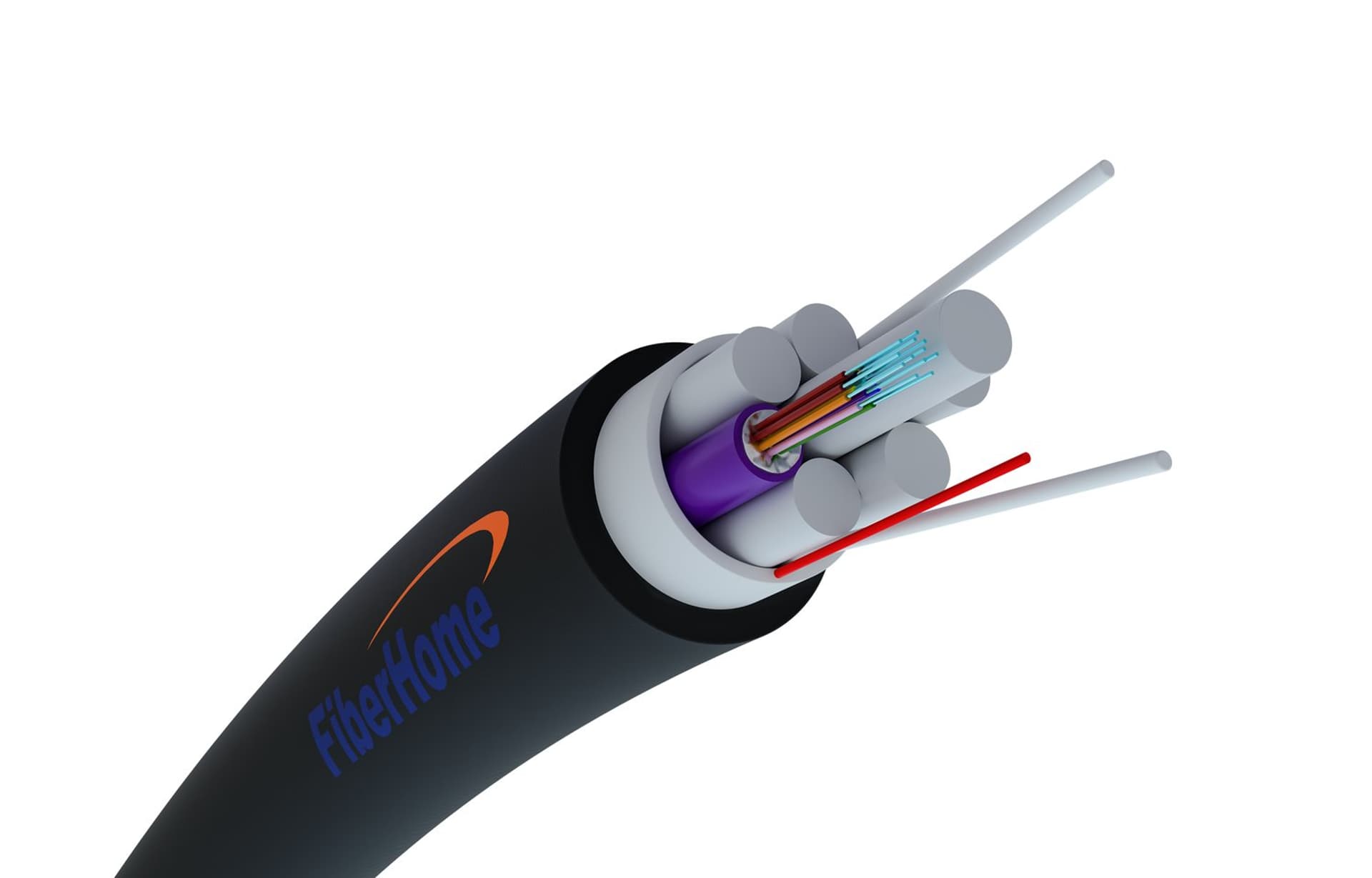 

12F FIBERHOME DUCT Z-XOTKtsDb FIBER OPTIC CABLE 12J SM G652D DIAMETER 9,2MM 1,5KN WITH ARAMID YARNS, EXTRALINK EDITION