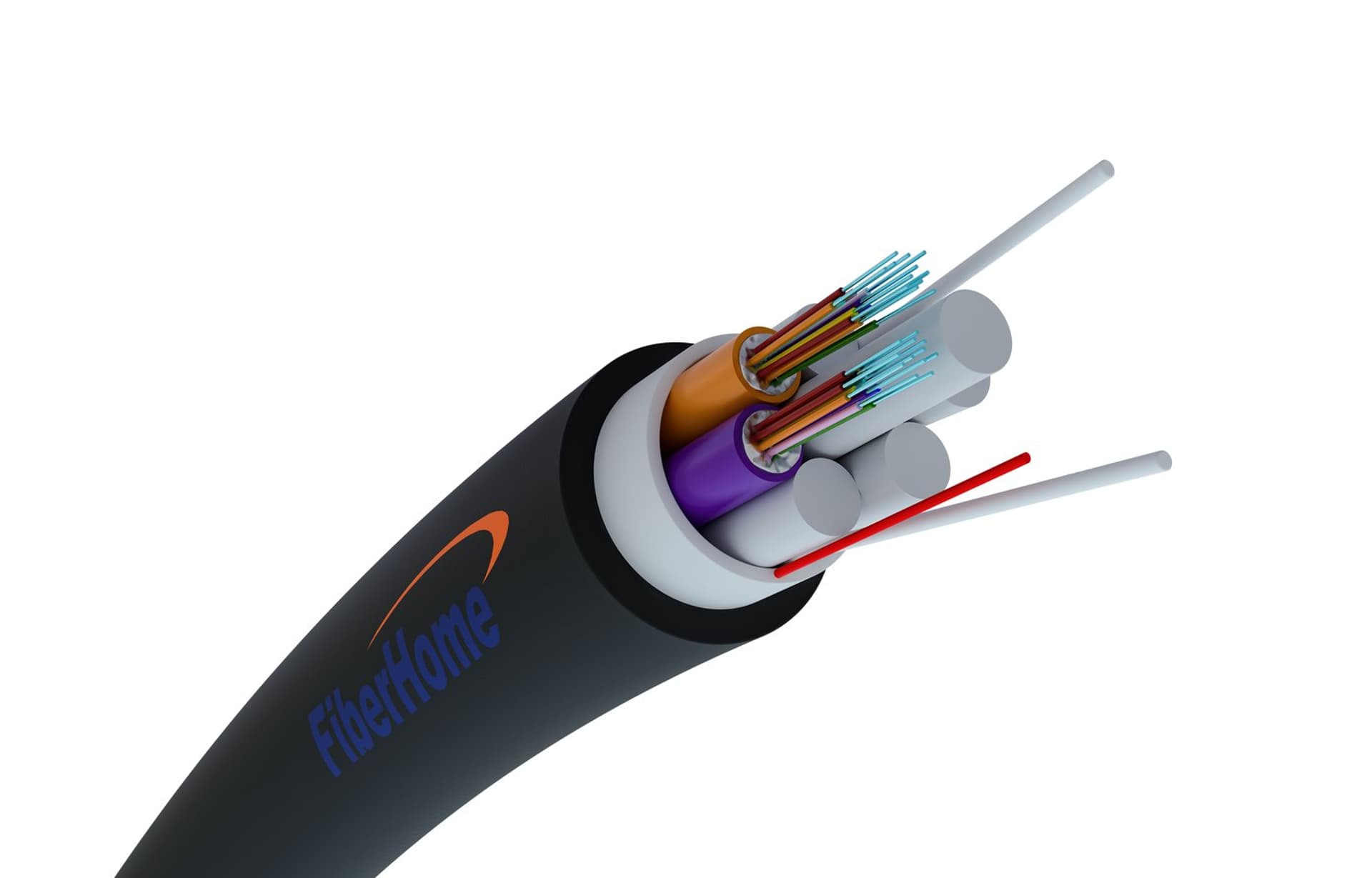 

24F FIBERHOME DUCT Z-XOTKtsDb FIBER OPTIC CABLE 24J SM G652D DIAMETER 9,2MM 1,5KN WITH ARAMID YARNS, EXTRALINK EDITION
