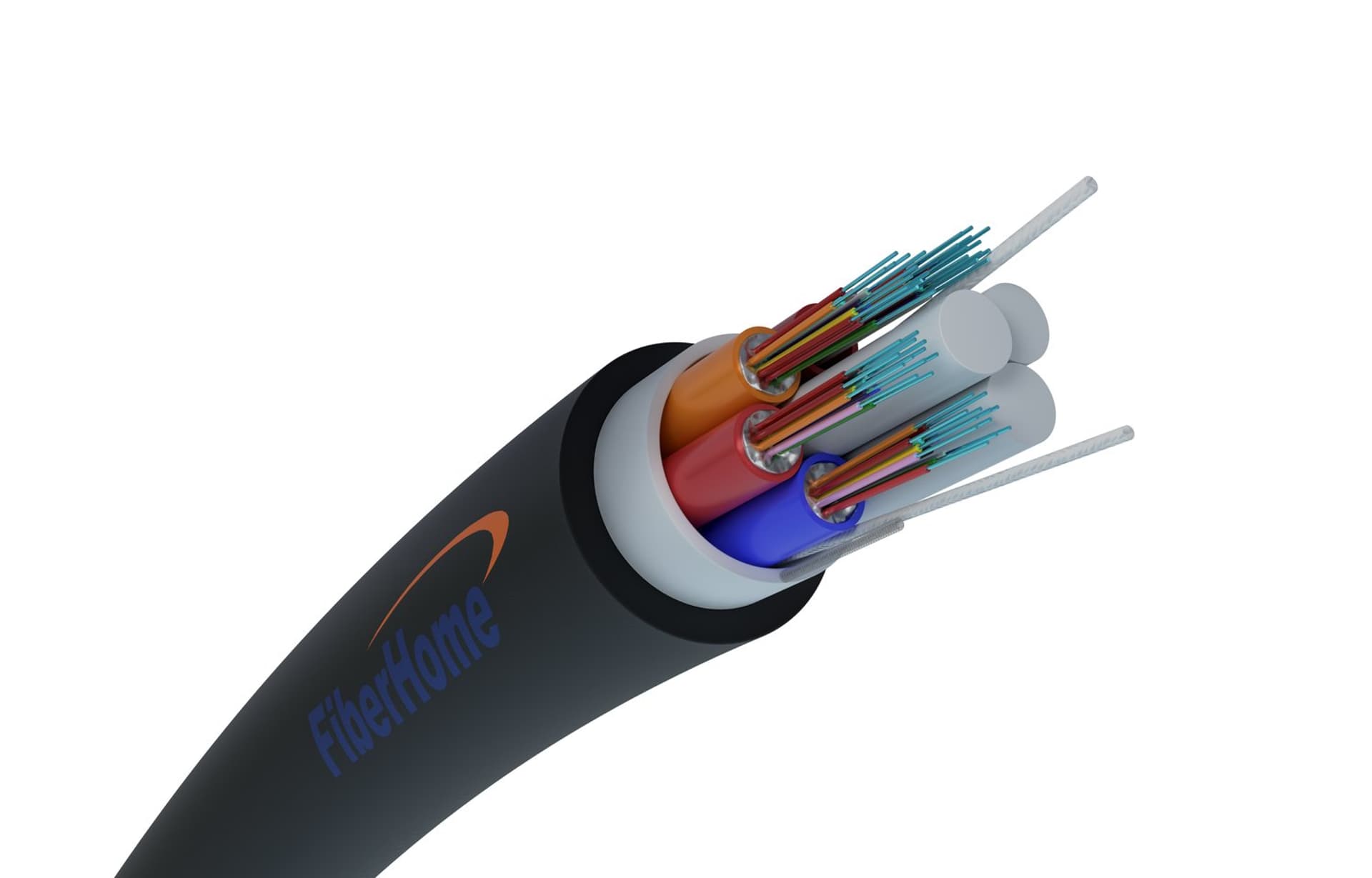 

48F FIBERHOME DUCT Z-XOTKtsDb FIBER OPTIC CABLE 48J SM G652D DIAMETER 9,2MM 1,5KN WITH ARAMID YARNS, EXTRALINK EDITION
