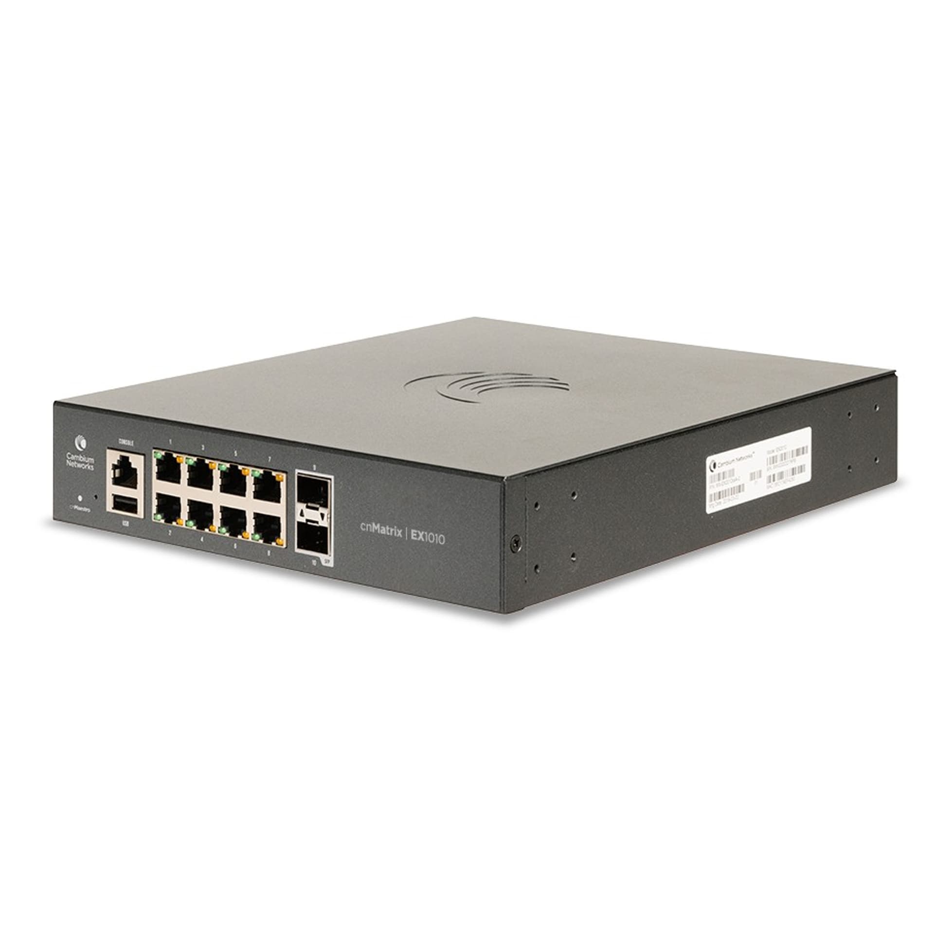 

CAMBIUM CNMATRIX INTELLIGENT ETHERNET POE SWITCH, 8X 1G, 2X SFP