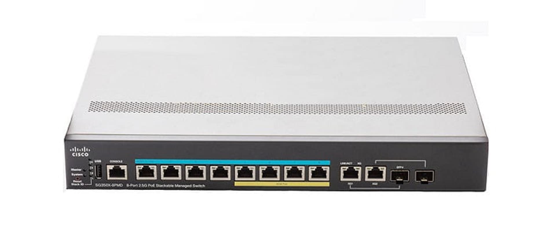 

CISCO SG350X-8PMD-K9-EU 8-PORT 2.5G POE STACKABLE SWITCH