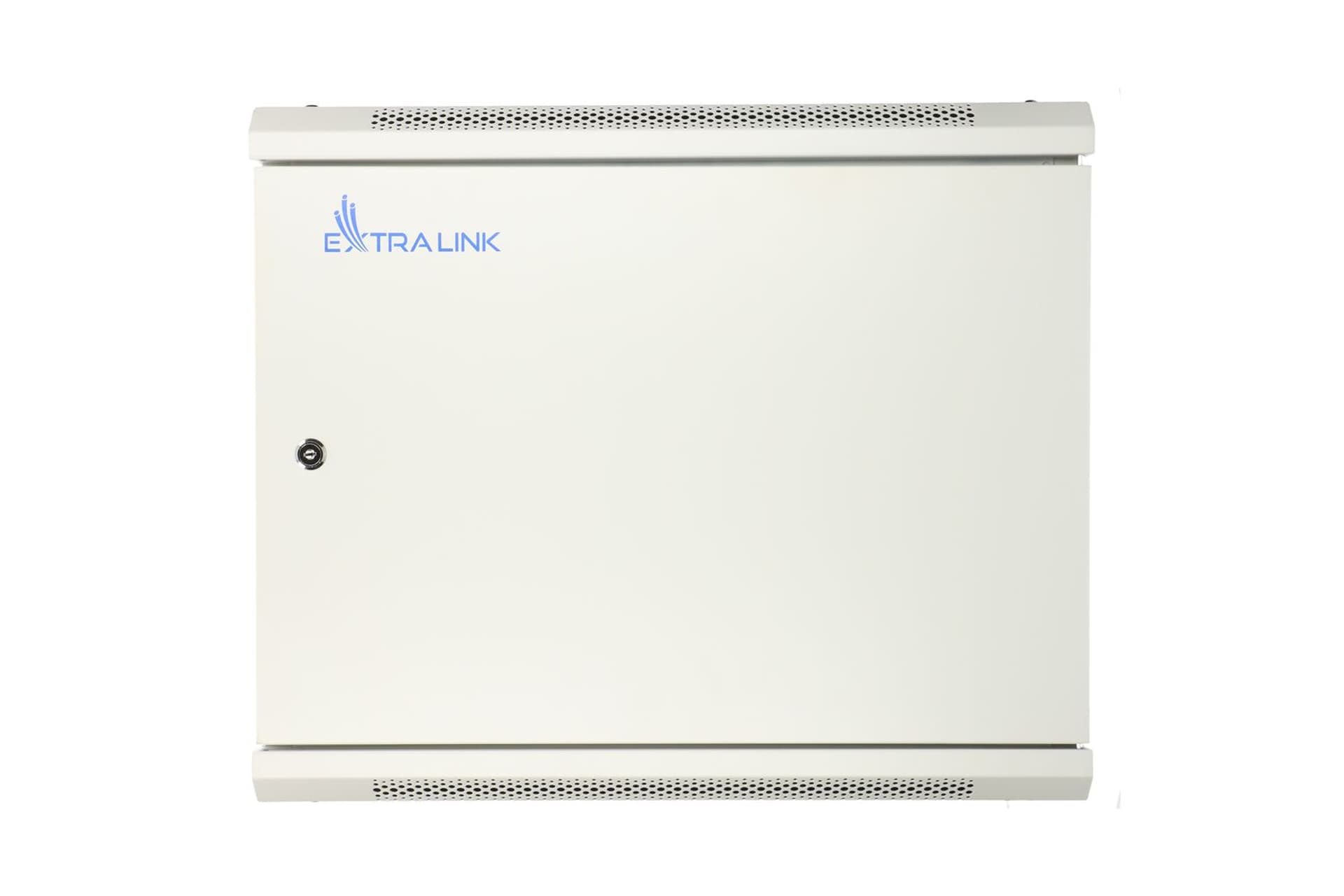 

EXTRALINK 12U 600X600 ASP WALL-MOUNTED RACKMOUNT CABINET METAL DOOR GRAY