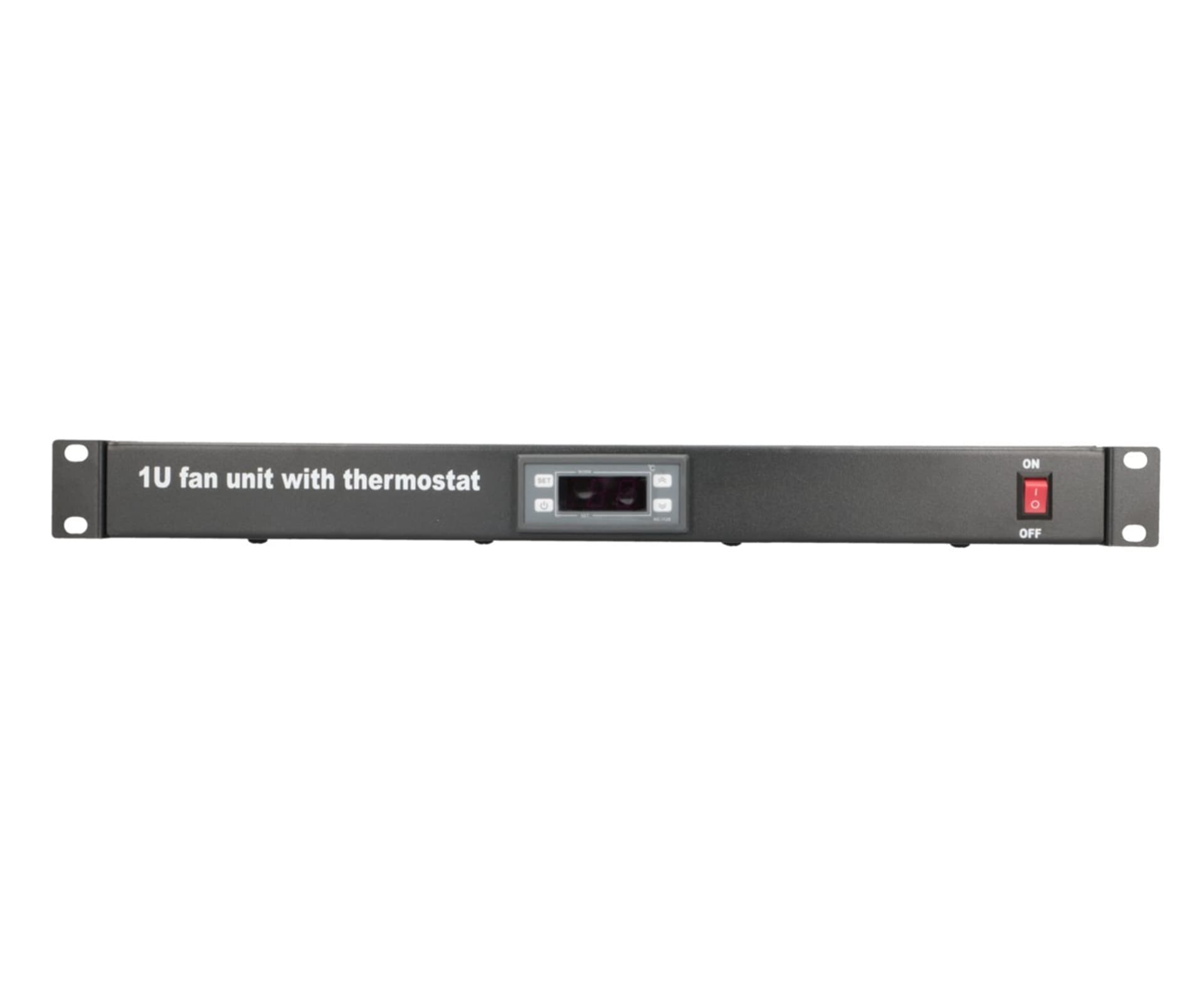 

EXTRALINK 19" RACK MOUNT FAN PANEL (2 FANS) WITH THERMOSTAT, 2 fans) with thermosta