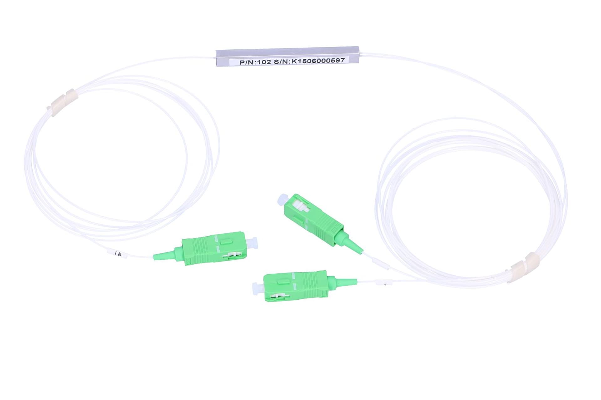 

EXTRALINK 1:2 PLC SPLITTER SC/APC 2.0MM 1.5M G657A ABS MODULE