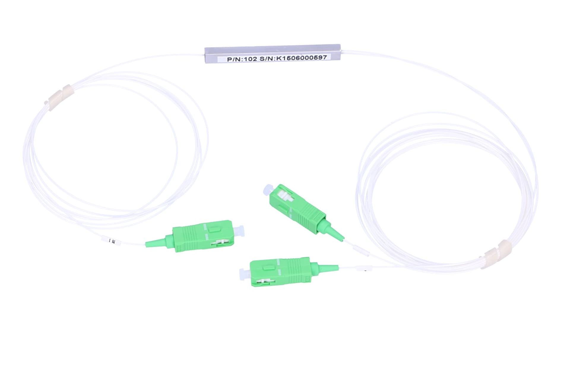 

EXTRALINK 1:2 PLC SPLITTER SC/APC 900UM 1.5M STEEL BOX