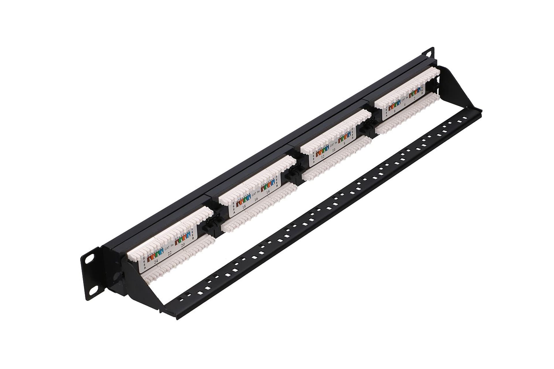 

Extralink CAT5E UTP V2 Patchpanel 24 porty