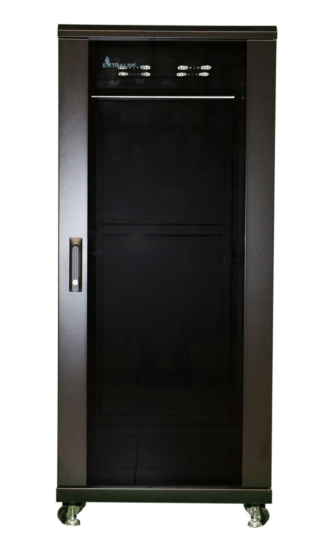 

EXTRALINK 27U 600X800 STANDING RACKMOUNT CABINET BLACK