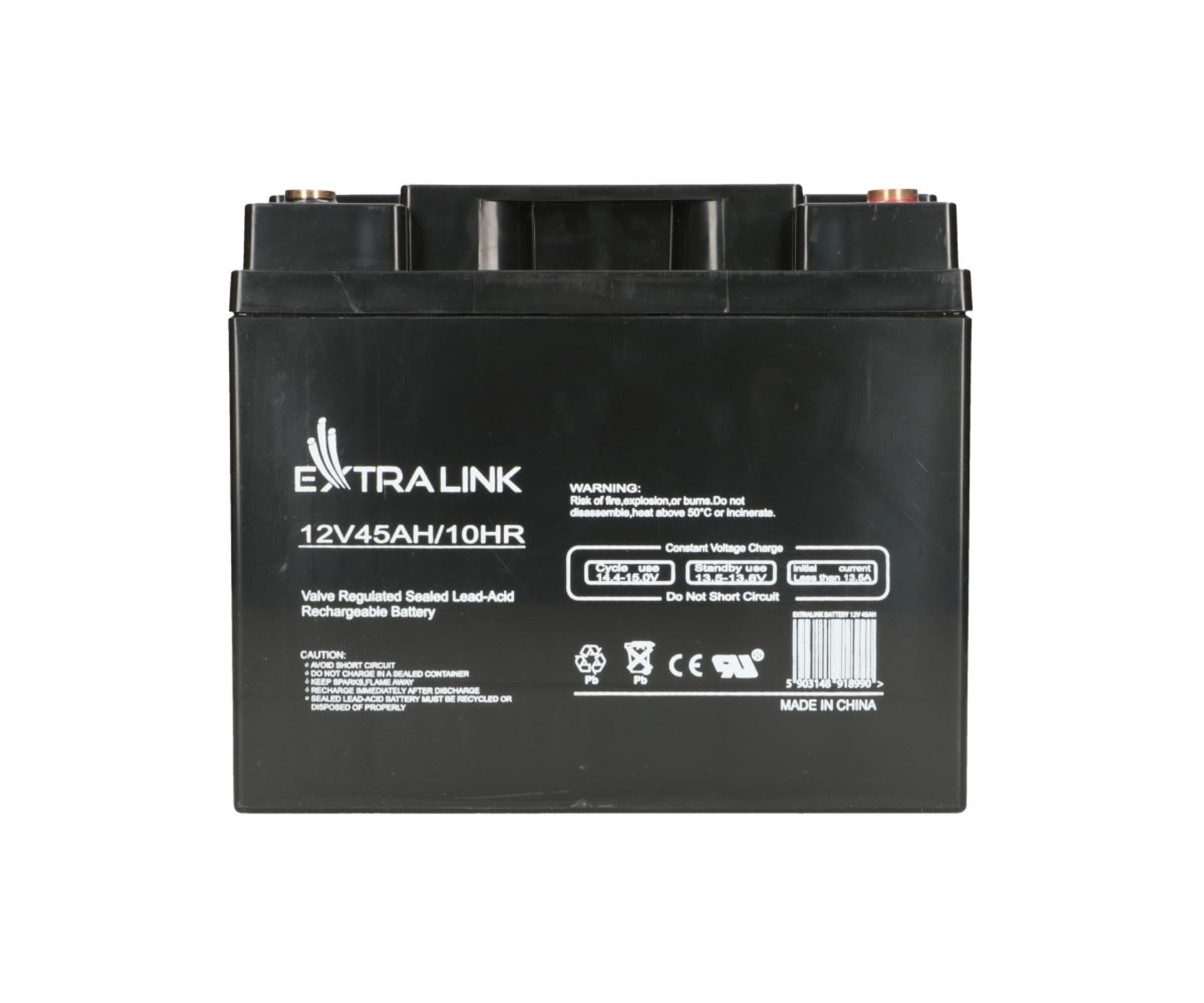 

EXTRALINK AKUMULATOR BATTERY ACCUMULATOR AGM 12V 45AH