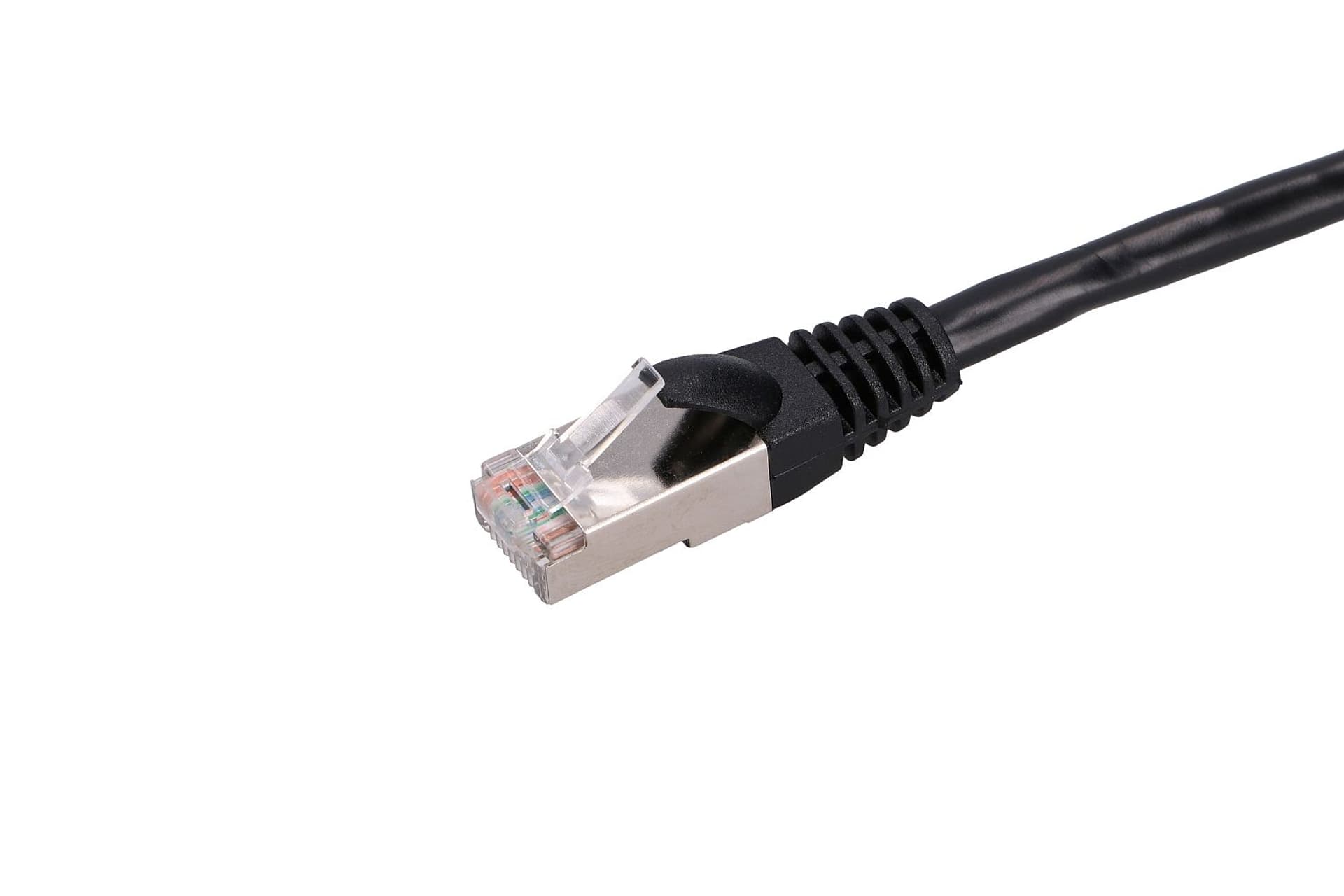 

EXTRALINK LAN PATCHCORD CAT.5E FTP 10M FOILED TWISTED PAIR BARE COPPER BLACK