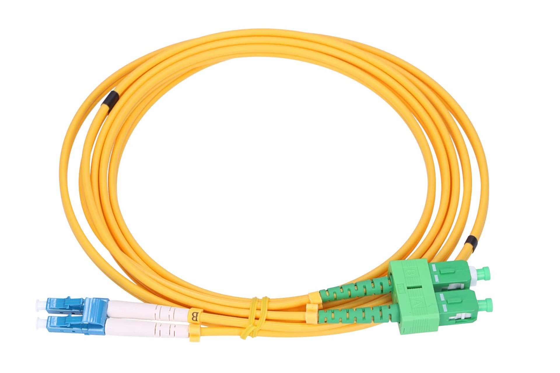 

EXTRALINK PATCHCORD LC/UPC-SC/APC SM G.652D DUPLEX 3.0MM 1M PVC