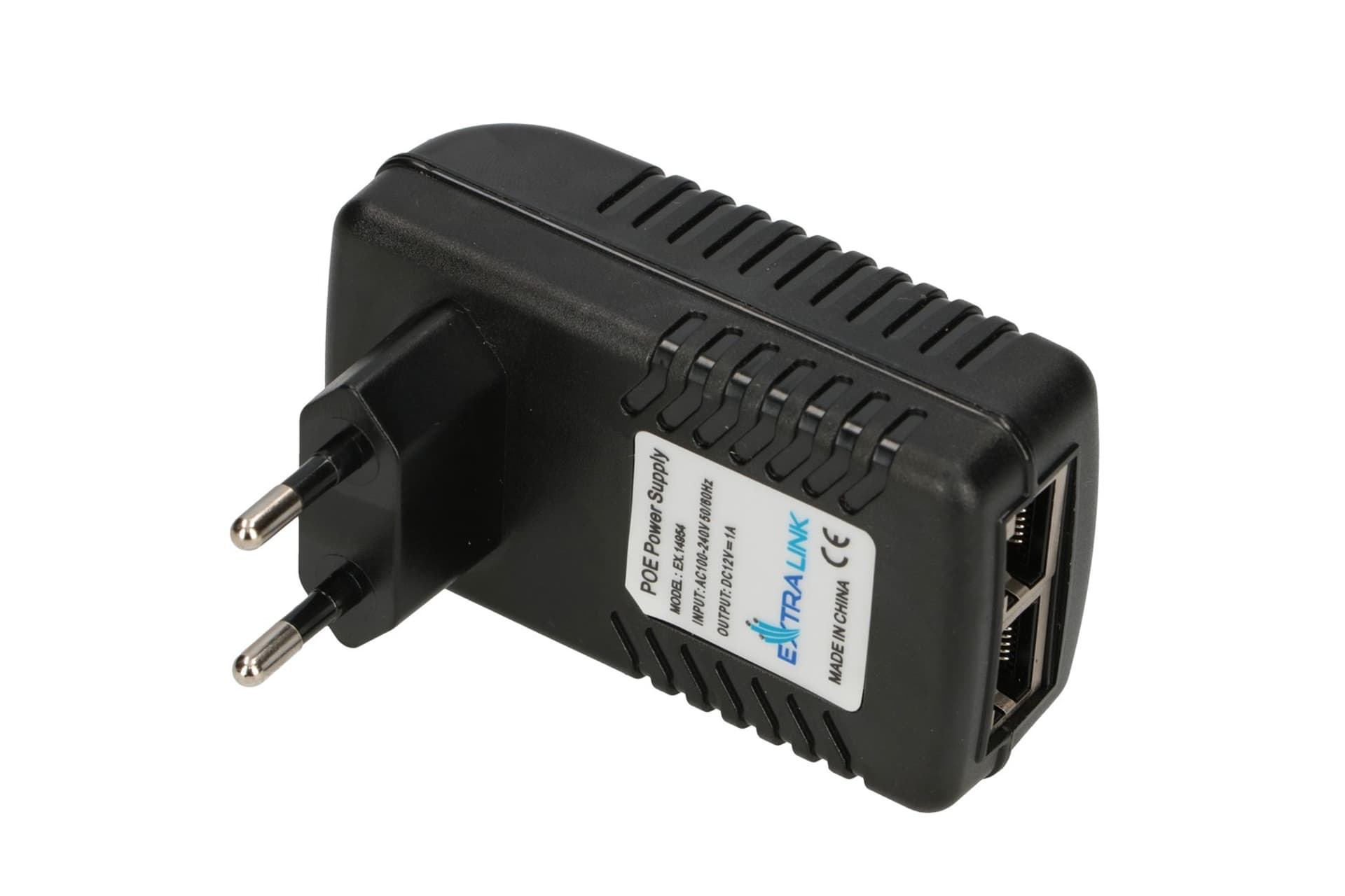 

EXTRALINK POE-12-12W 12V 12W 1A POWER ADAPTER WALL PLUG