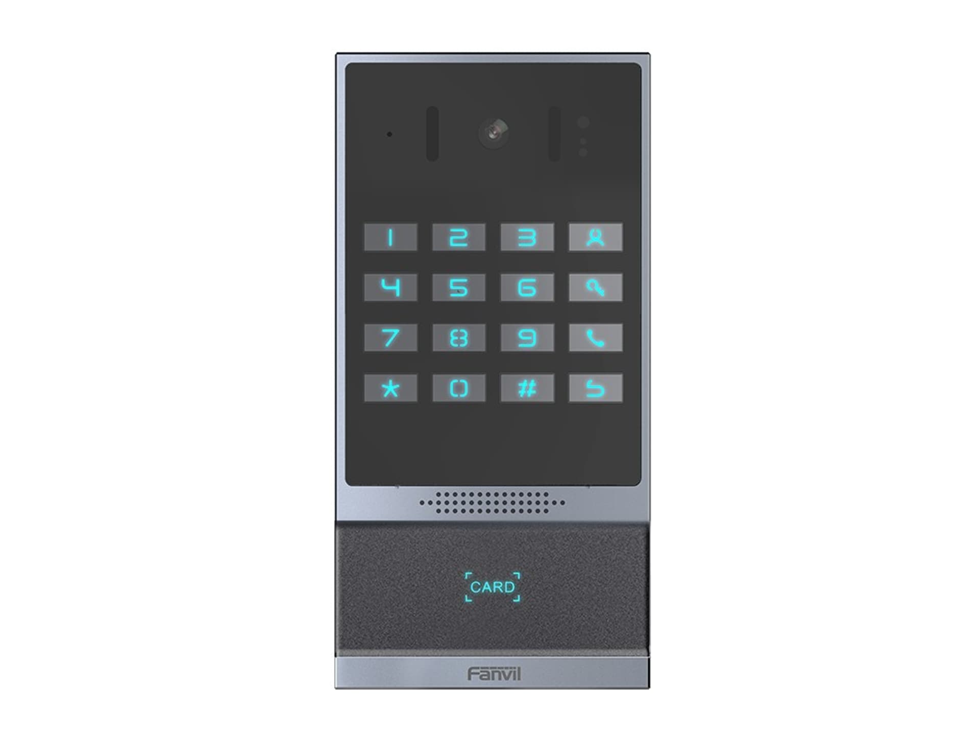 

FANVIL I64 SIP VIDEO DOOR PHONE, IP66, POE, HD AUDIO, NUMERIC KEYPAD, IC/RFID, WALL MOUNTING