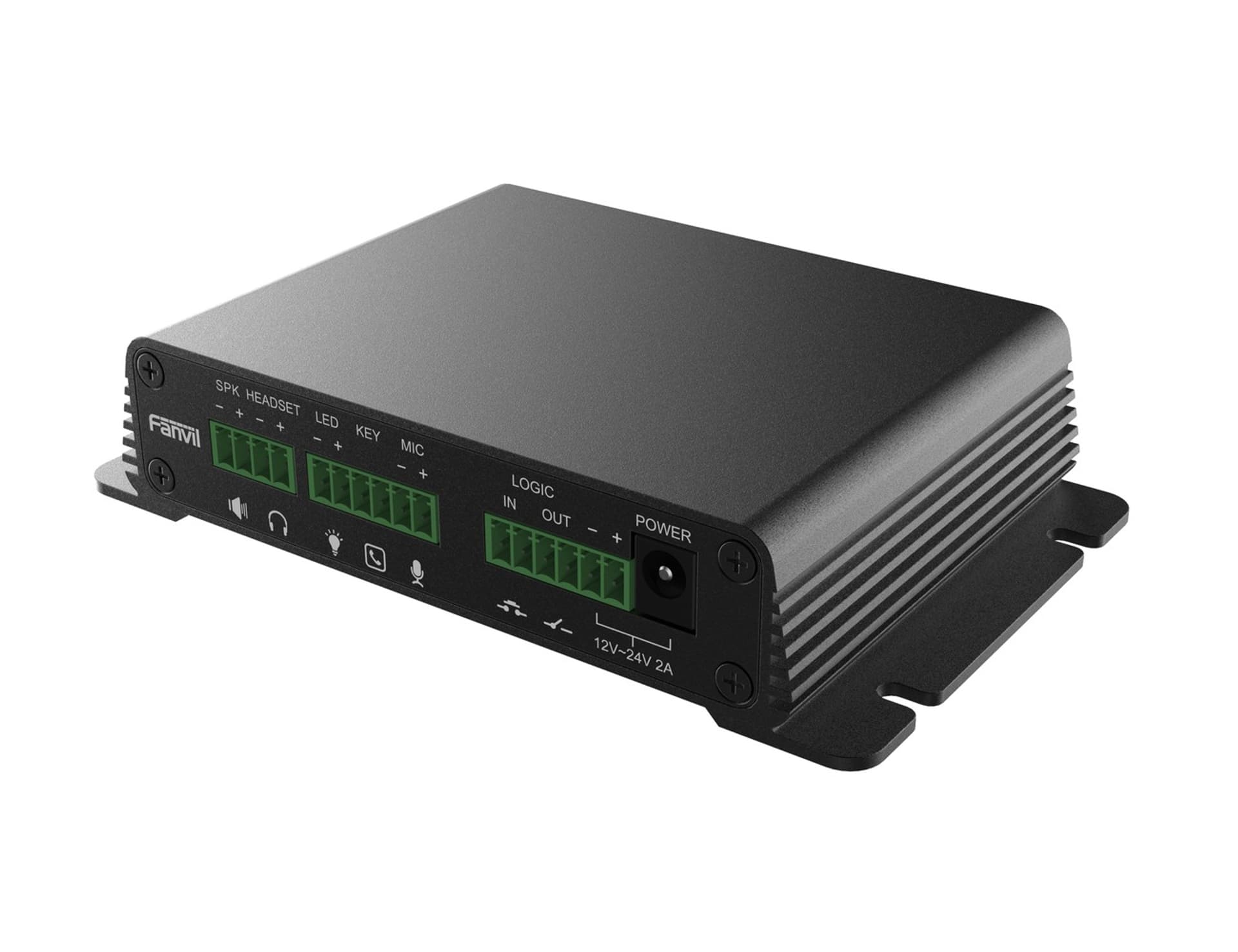 

FANVIL PA2 SIP PAGING GATEWAY, AUDIO INPUT/OUTPUT, 2X RJ45 100MBPS