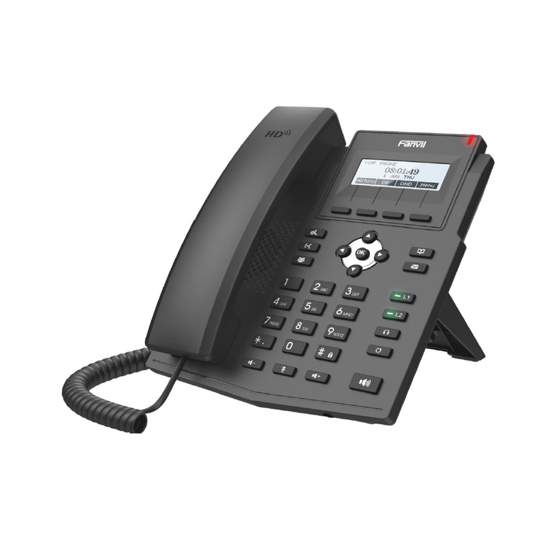 

FANVIL X1SG - VOIP PHONE WITH IPV6, HD AUDIO, LCD DISPLAY, 10/100/1000 MBPS POE