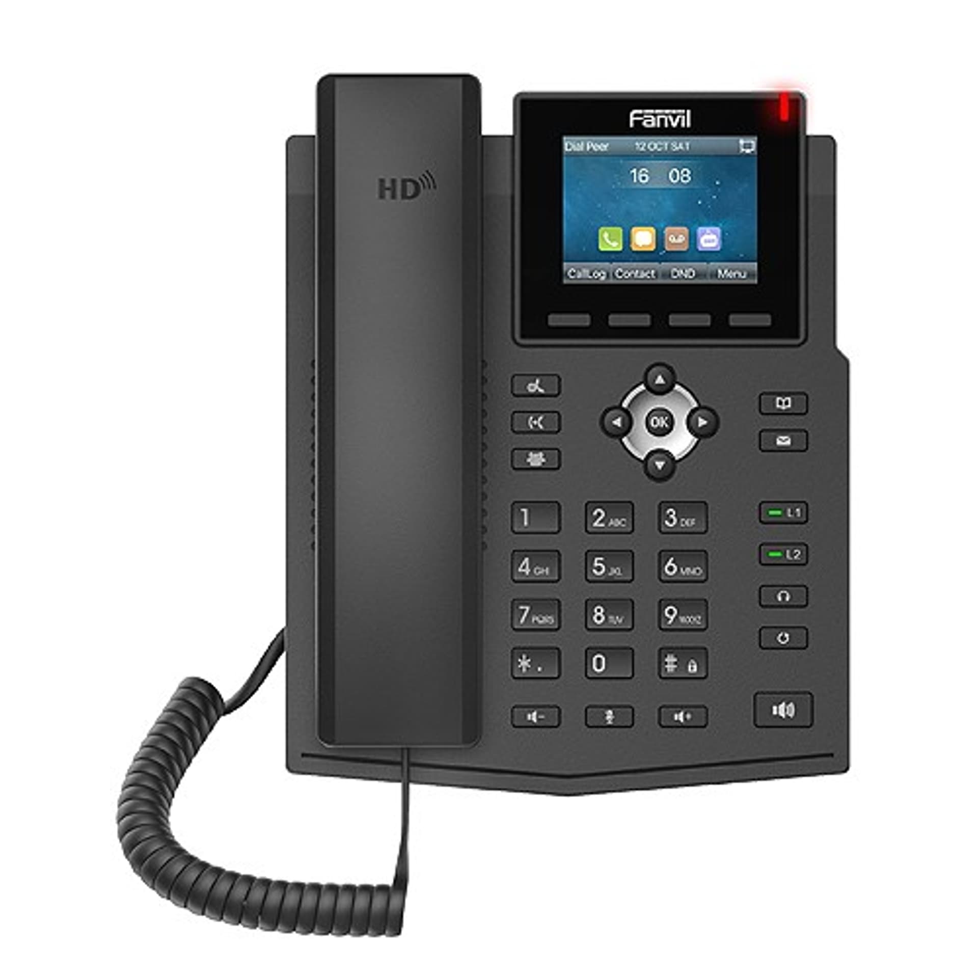 

FANVIL X3S PRO - VOIP PHONE WITH IPV6, HD AUDIO, LCD DISPLAY, 10/100 MBPS