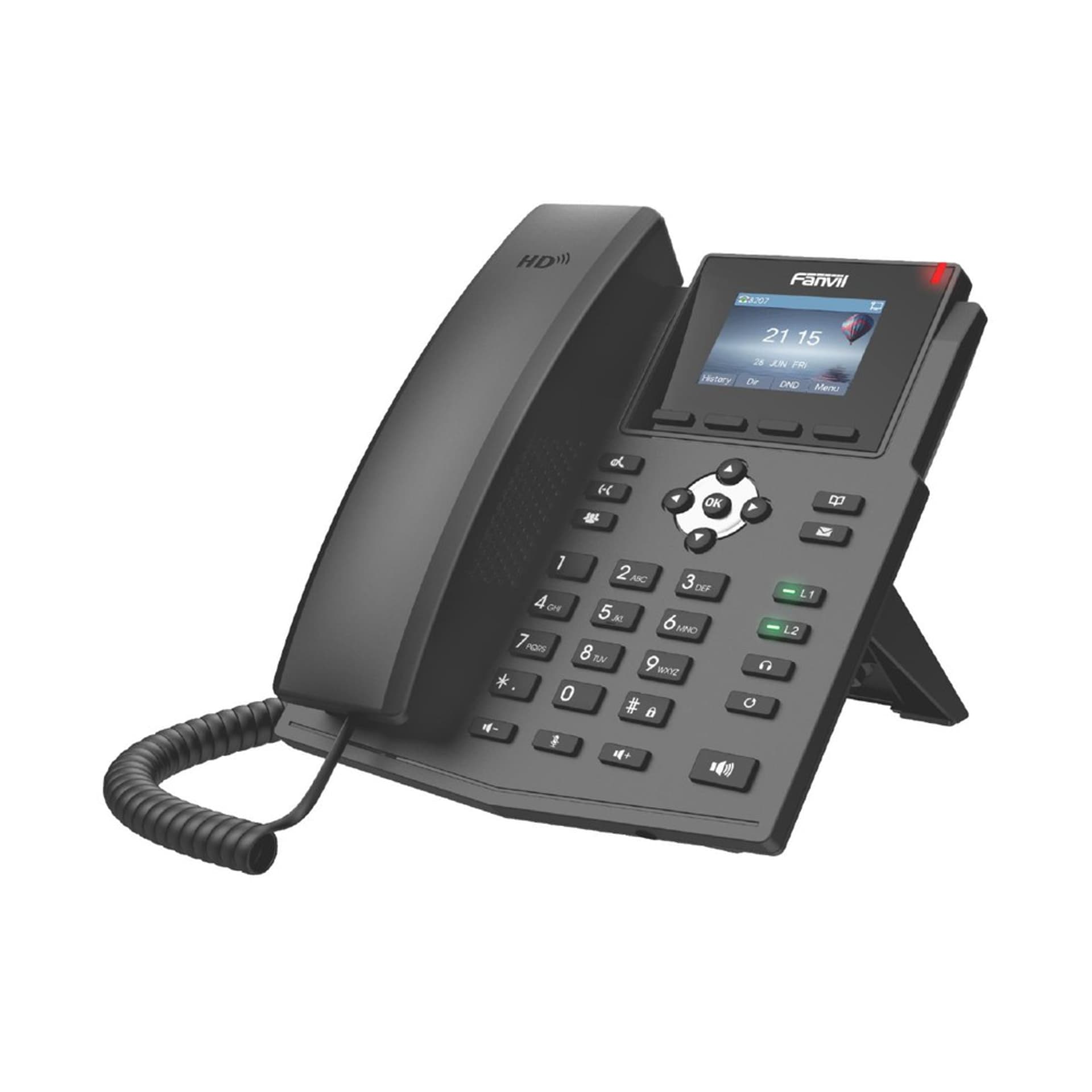 

FANVIL X3SG - VOIP PHONE WITH IPV6, HD AUDIO, LCD DISPLAY, 10/100/1000 MBPS POE