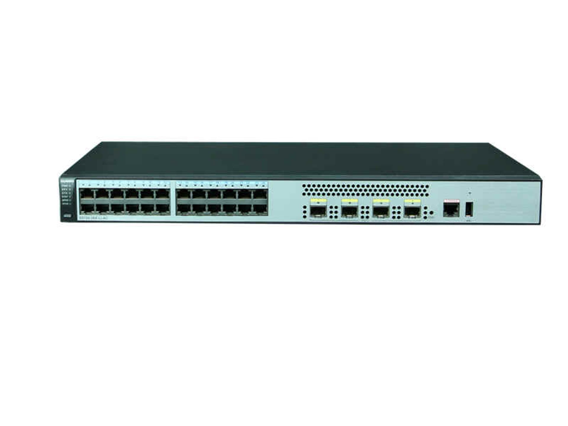 

HUAWEI SWITCH S5720-28X-LI-AC 24 X 1000 BASE-T PORTS, 4 X 10 GIG SFP+ PORTS