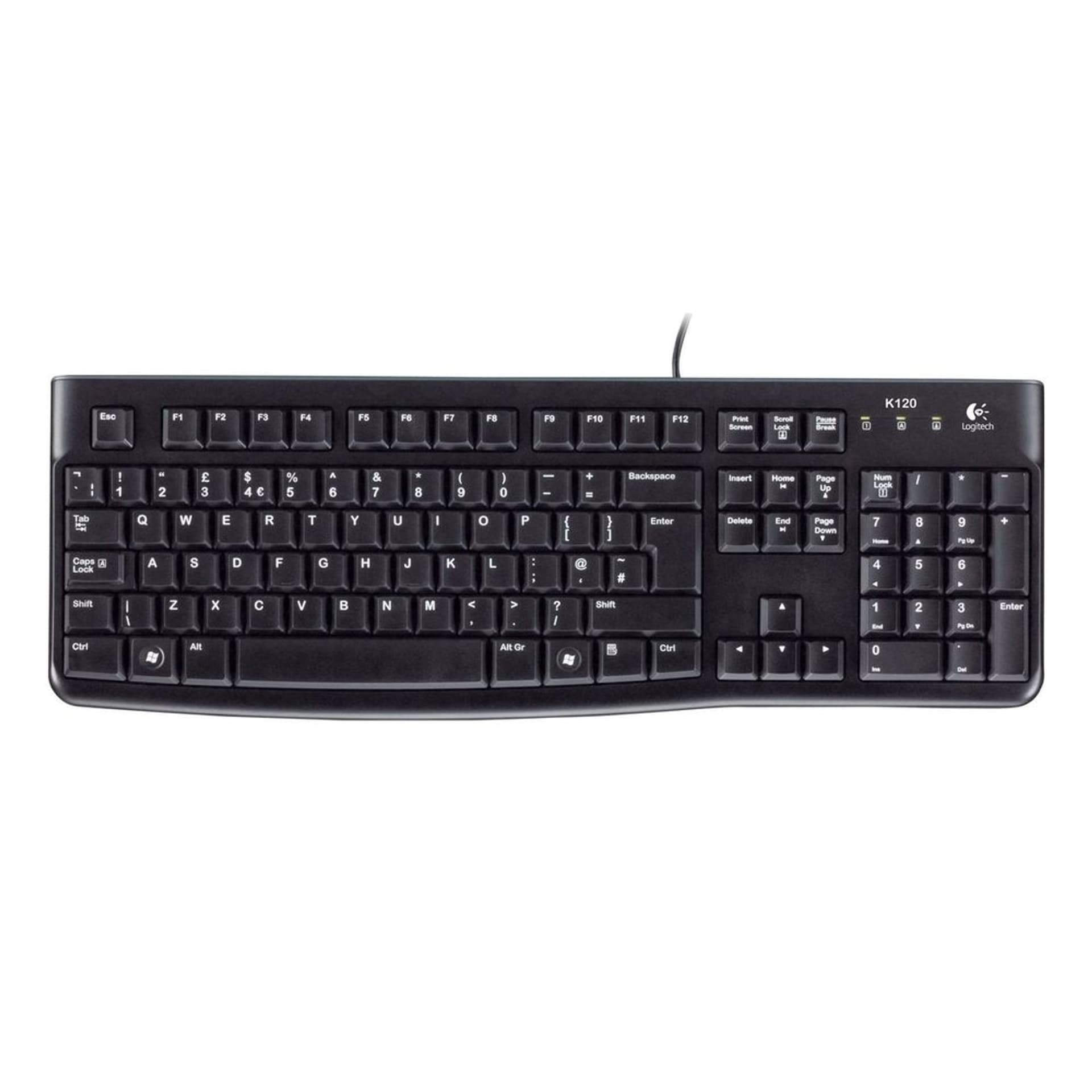 

LOGITECH KEYBOARD K120 FOR BUSINESS, US LAYOUT