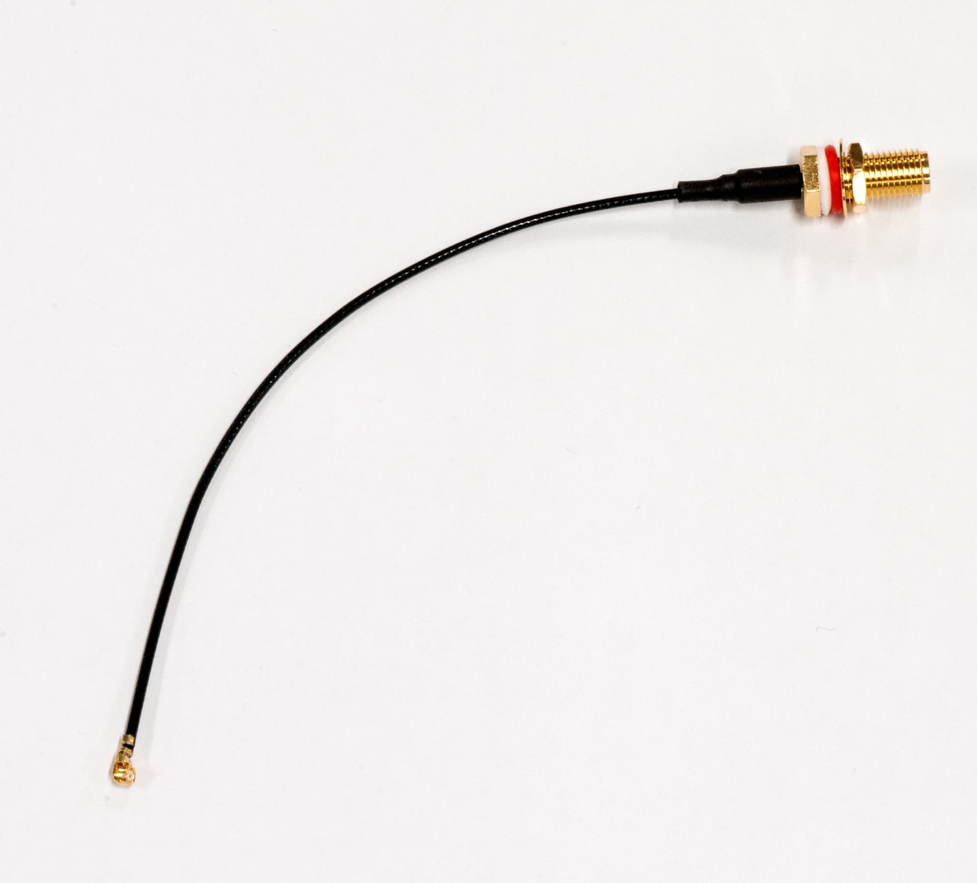 

MIKROTIK ACSMAUFL U.FL-SMA FEMALE PIGTAIL (U.fl to SMA Female pigtail for LTE cards)