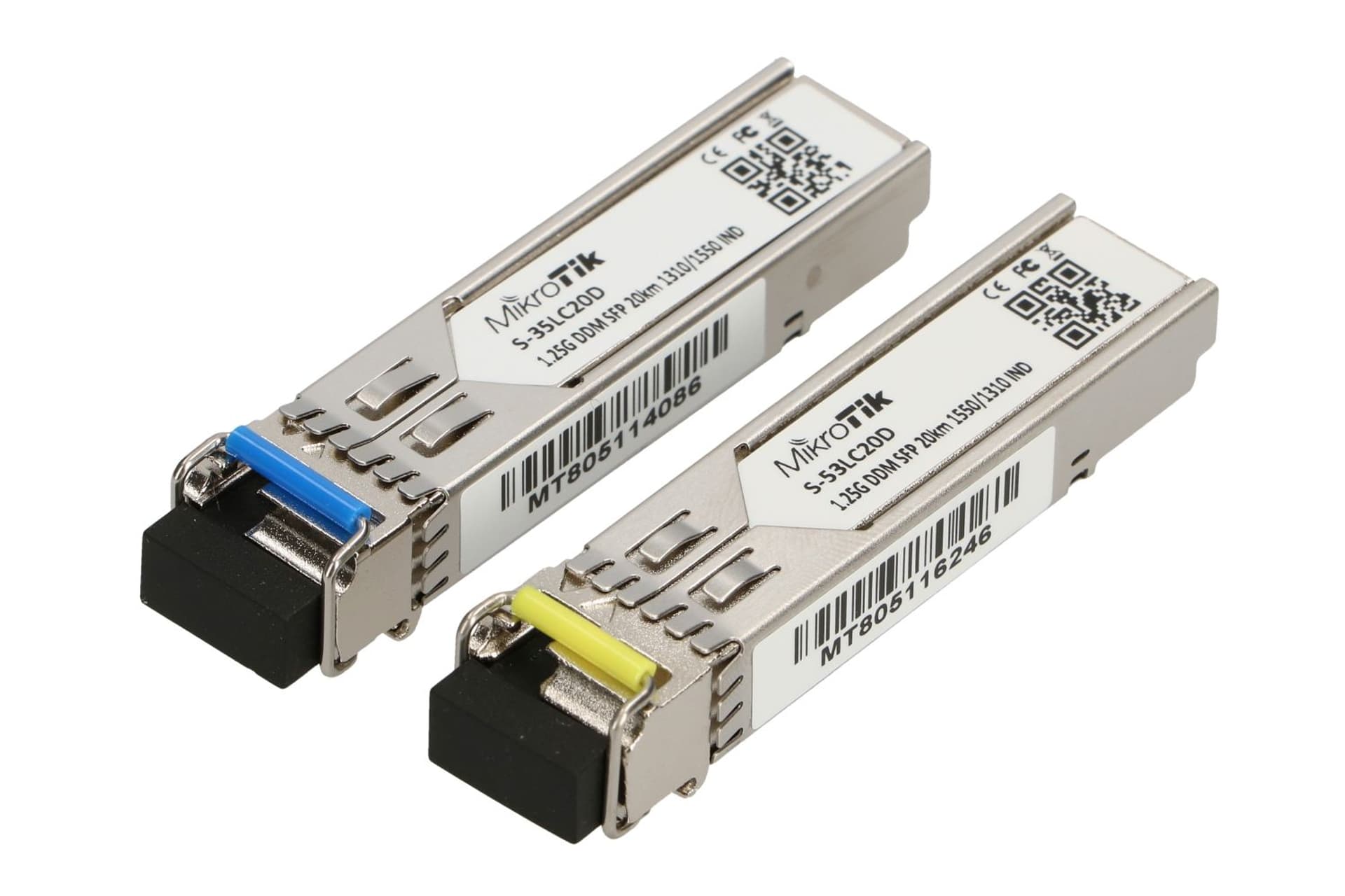 

MikroTik Moduł SFP S-3553LC20D 1,25Gb/s, 20km