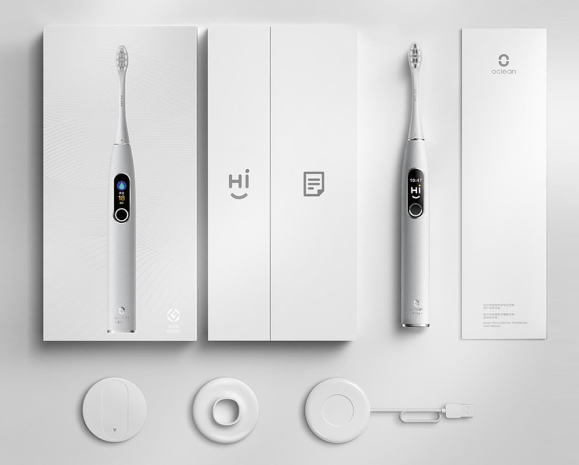 

OCLEAN X PRO ELITE ELECTRIC TOOTHBRUSH GREY