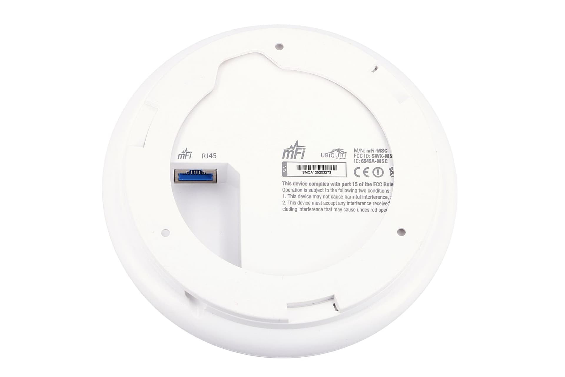 

UBIQUITI MFI-MSC CEILING MOUNT MOTION SENSOR