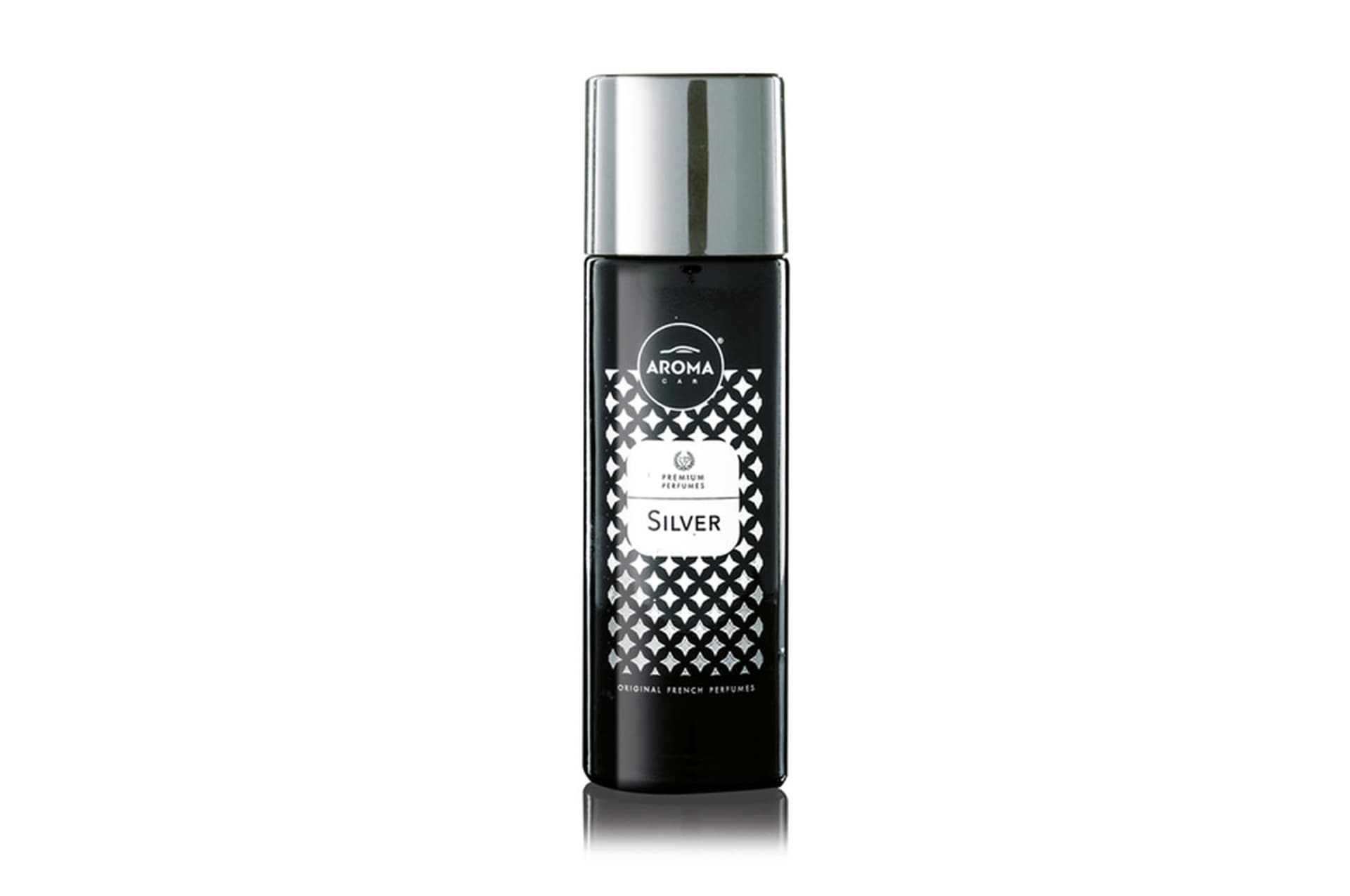 

Odświeżacz powietrza aroma prestige spray silver