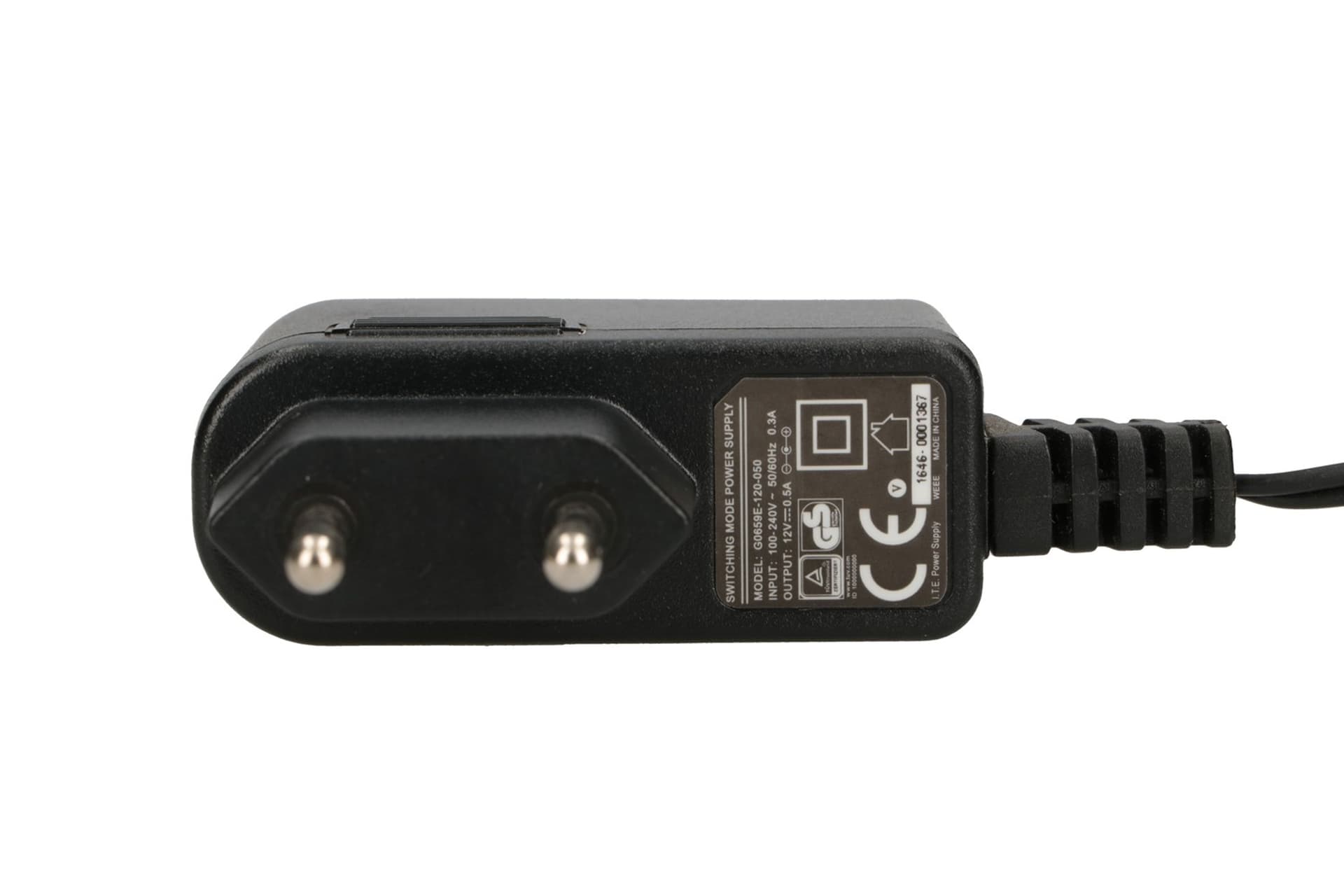 

UBIQUITI NONE POE 12-6W POWER ADAPTER OEM 12V 6W 0,5A