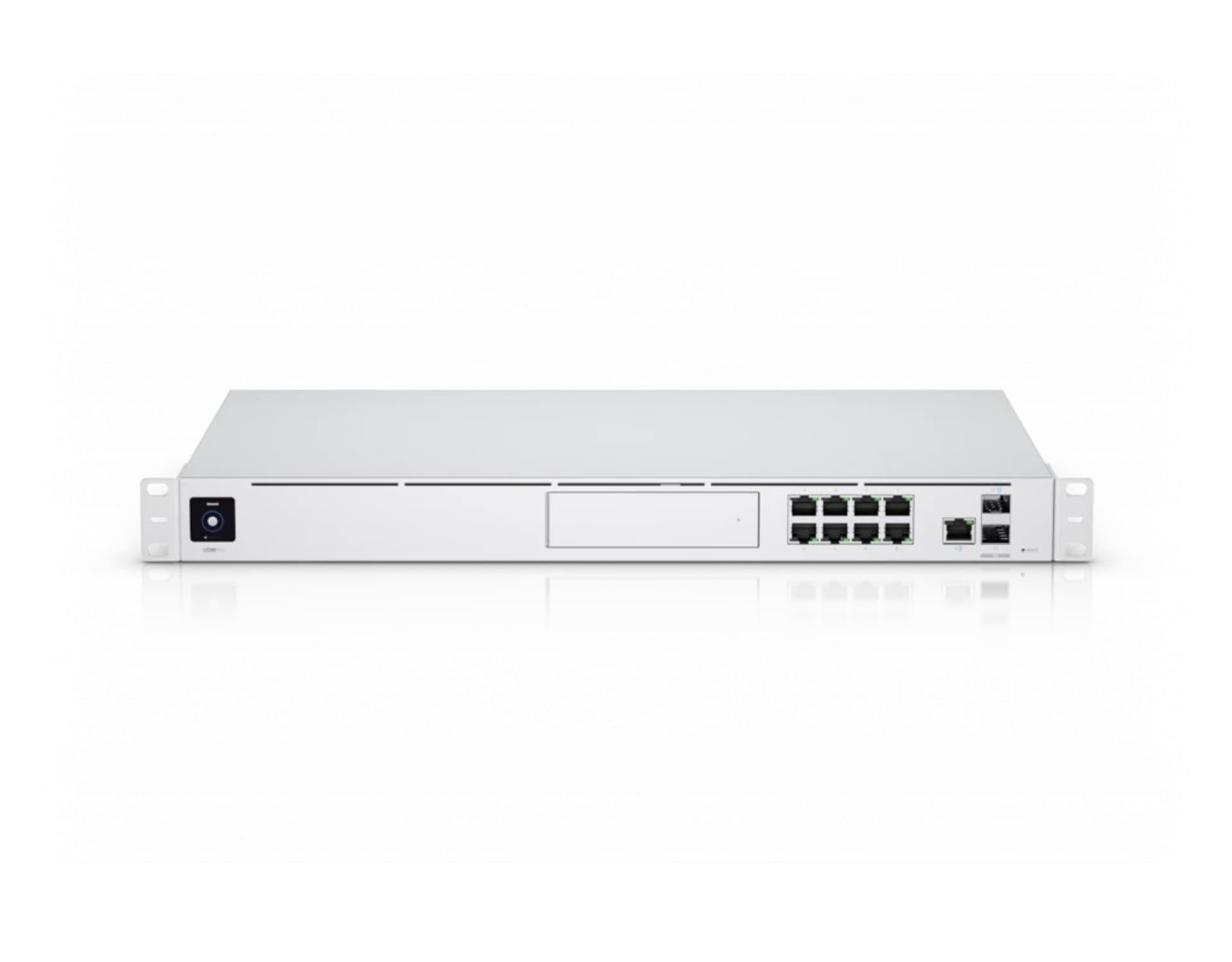 

UBIQUITI UDM-PRO UNIFI DREAM MACHINE 8-PORT SWITCH, 1U RACKMOUNT MULTI-APPLICATION SYSTEM WITH 3,5" HDD EXPANSION, DUAL WAN (10G SFP+ AND 1G RJ45)