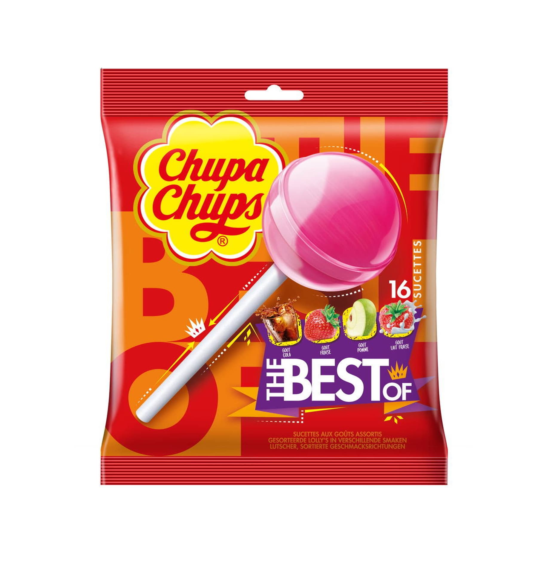 

Chupa Chups Lizaki The Best Of 10 szt.