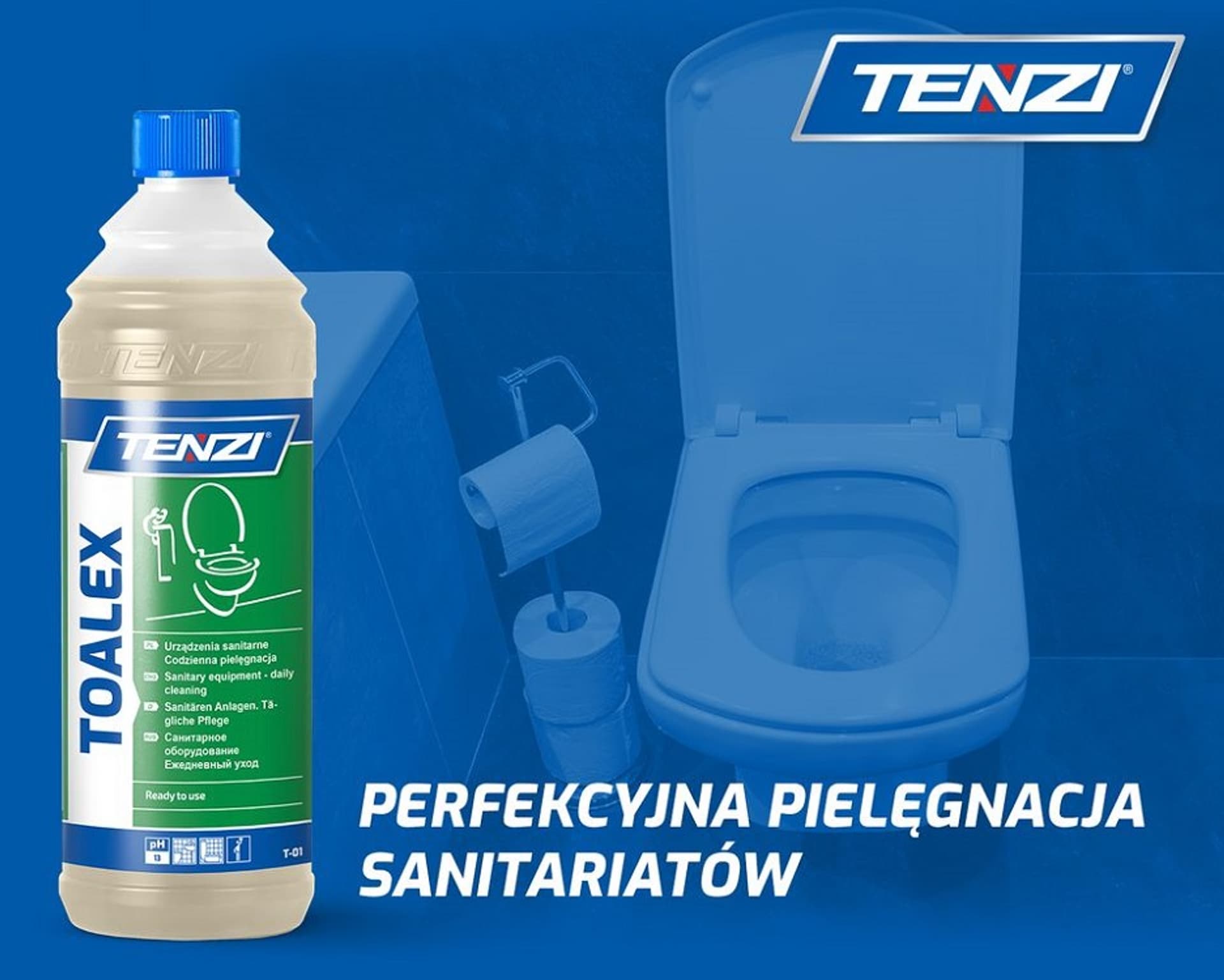 

ŚRODEK DO DEZYNFEKCJI I WYBIELANIA SANITARIÓW TOALEX 1L