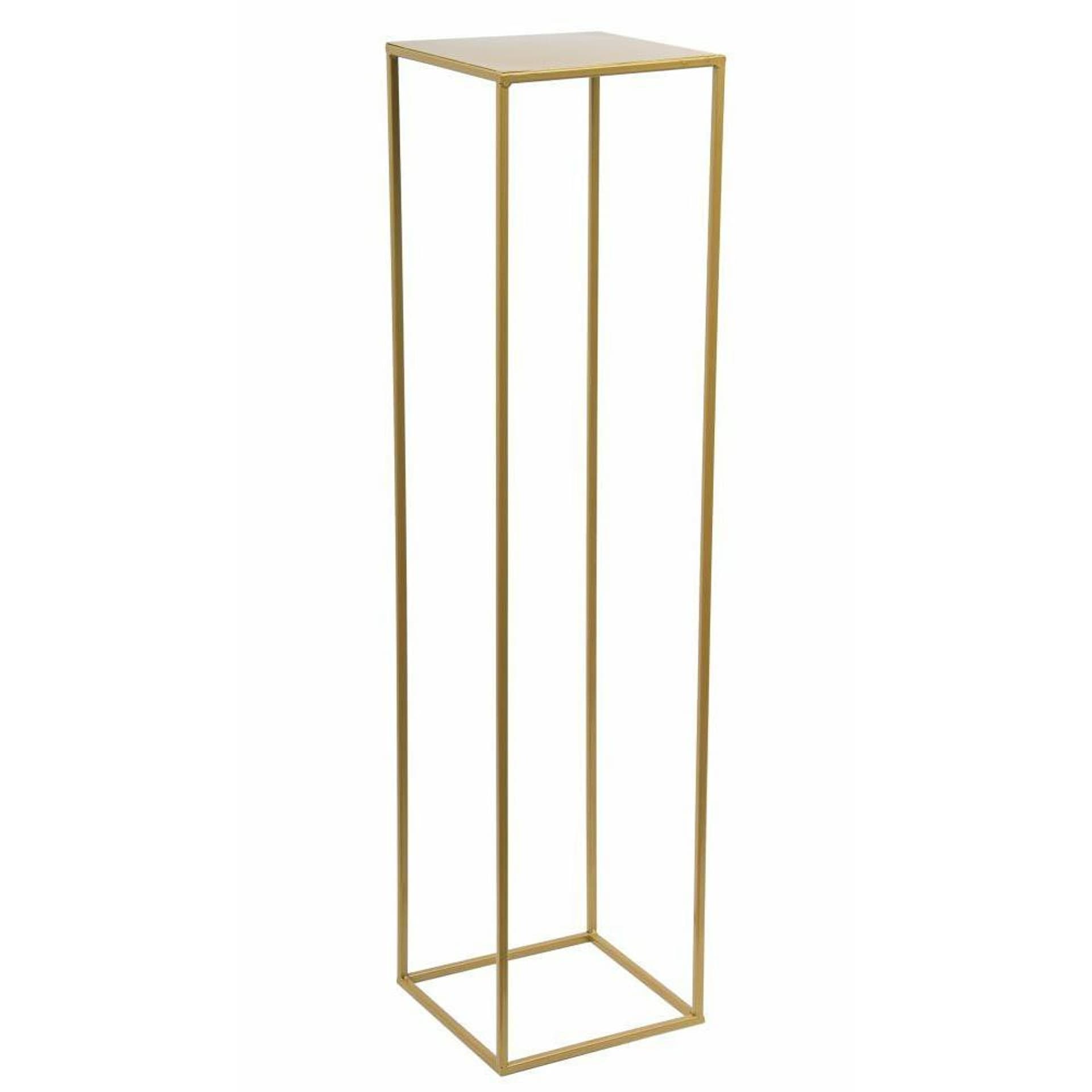

Złoty nowoczesny kwietnik stojący 130 cm LOFT