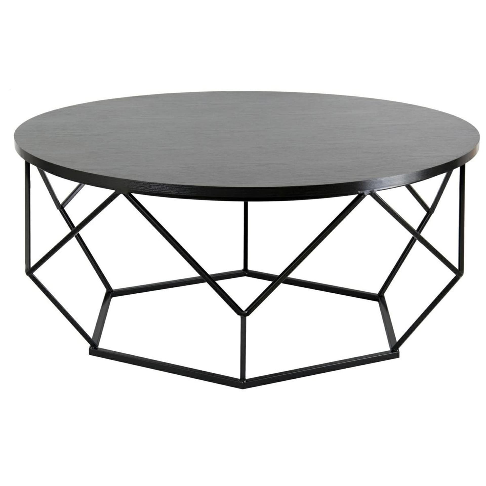 

Stolik kawowy Diamond 90 cm czarny LOFT