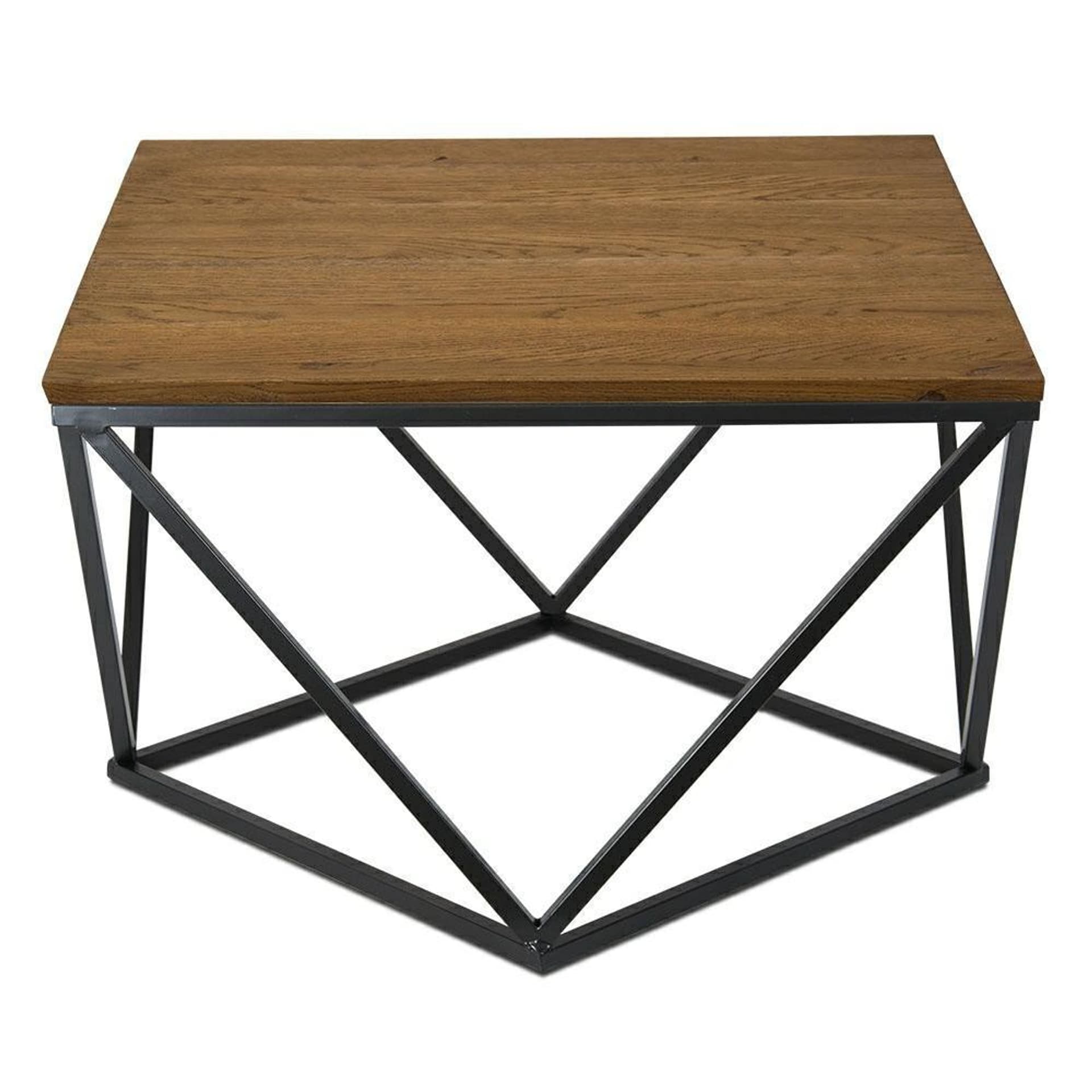 

Stolik kawowy OakLoft 60cm cz. ciem. dąb