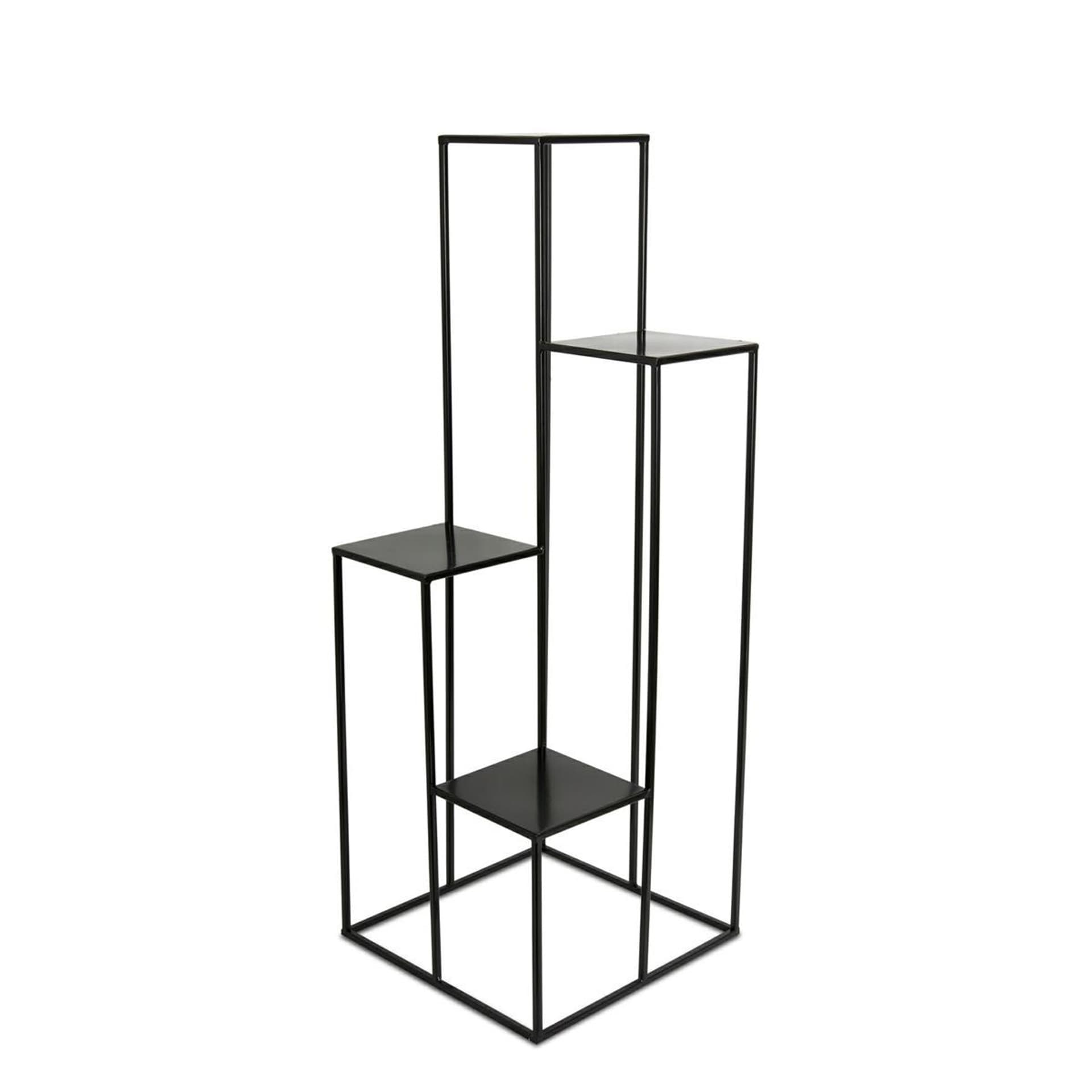 

Nowoczesny kwietnik stojak czarny 110 cm LOFT