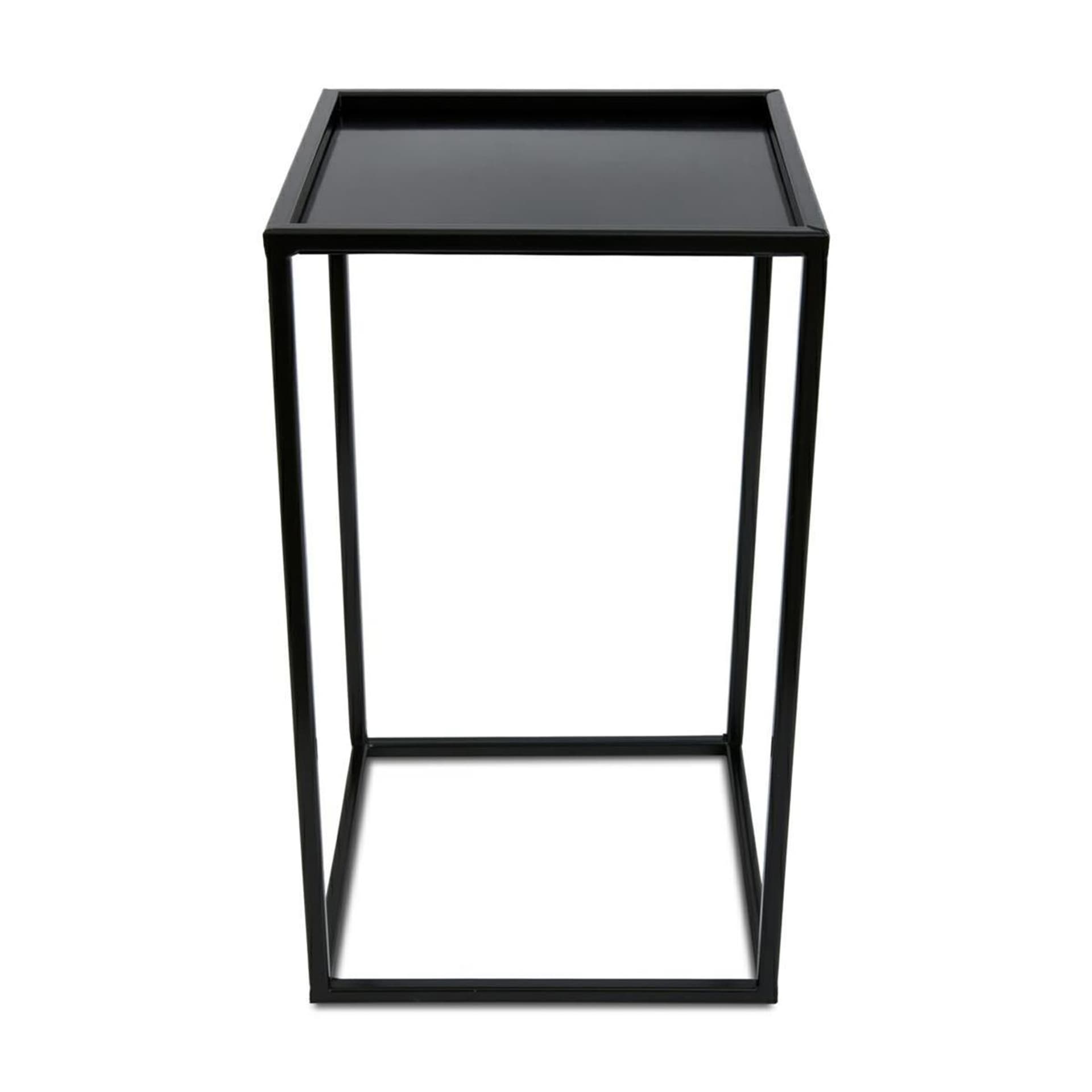 

Nowoczesny kwietnik stojący 40 cm czarny