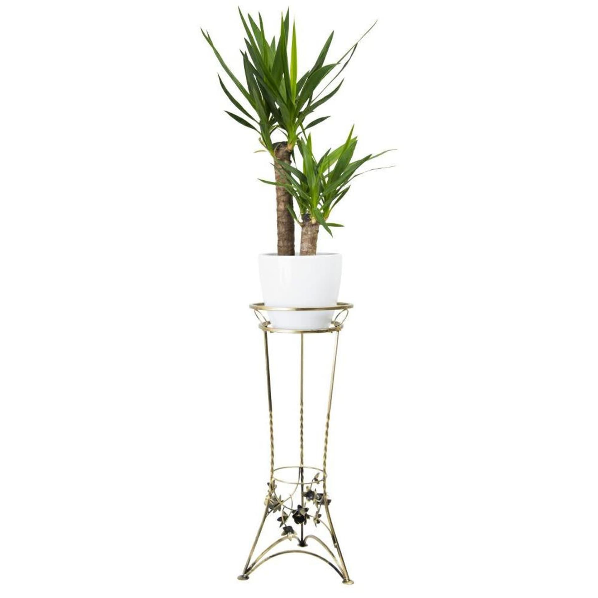 

Kwietnik metalowy na jedną donicę Sibyl 72 cm