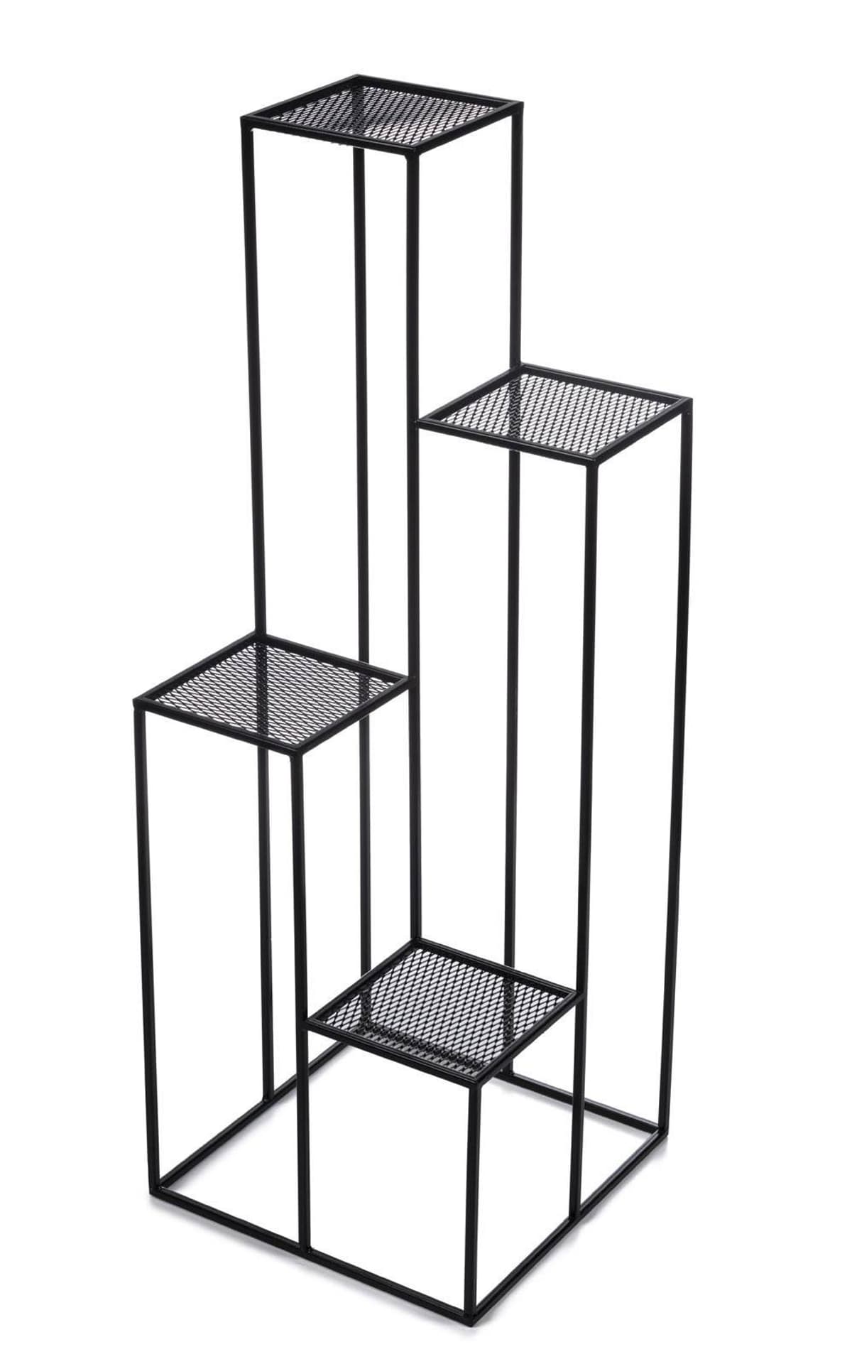 

Kwietnik KASKADA czarny 110 cm siatka metalowy LOFT
