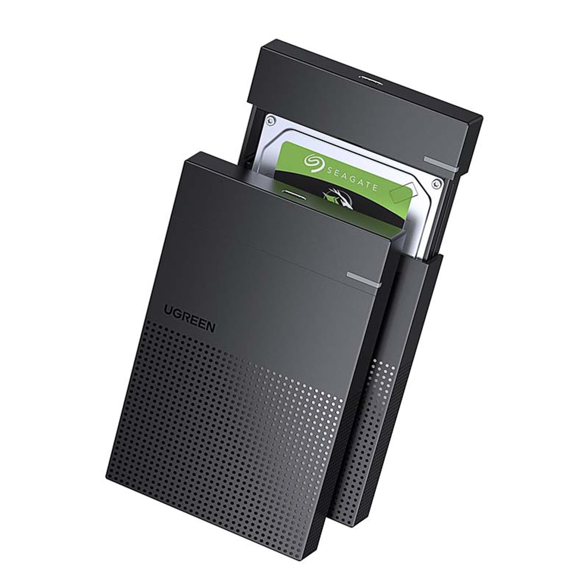 

Obudowa zewnętrzna dysku HDD/SSD 2,5" UGREEN CM471, USB-A 3.2 Gen 1 5Gbps (czarna)
