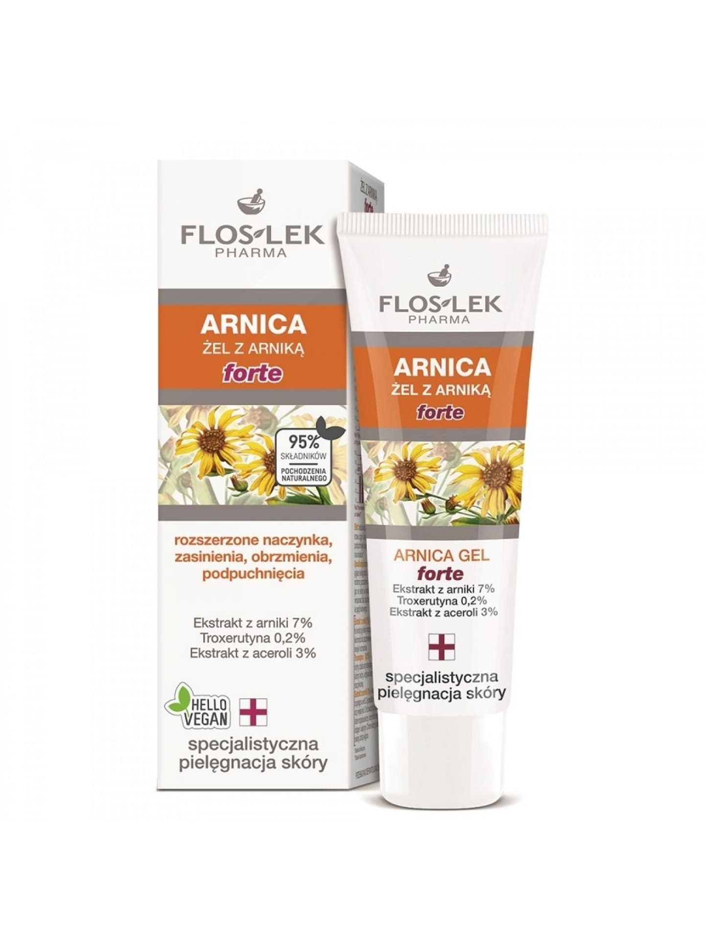 

Floslek Pharma Arnica Żel arnikowy forte 50ml