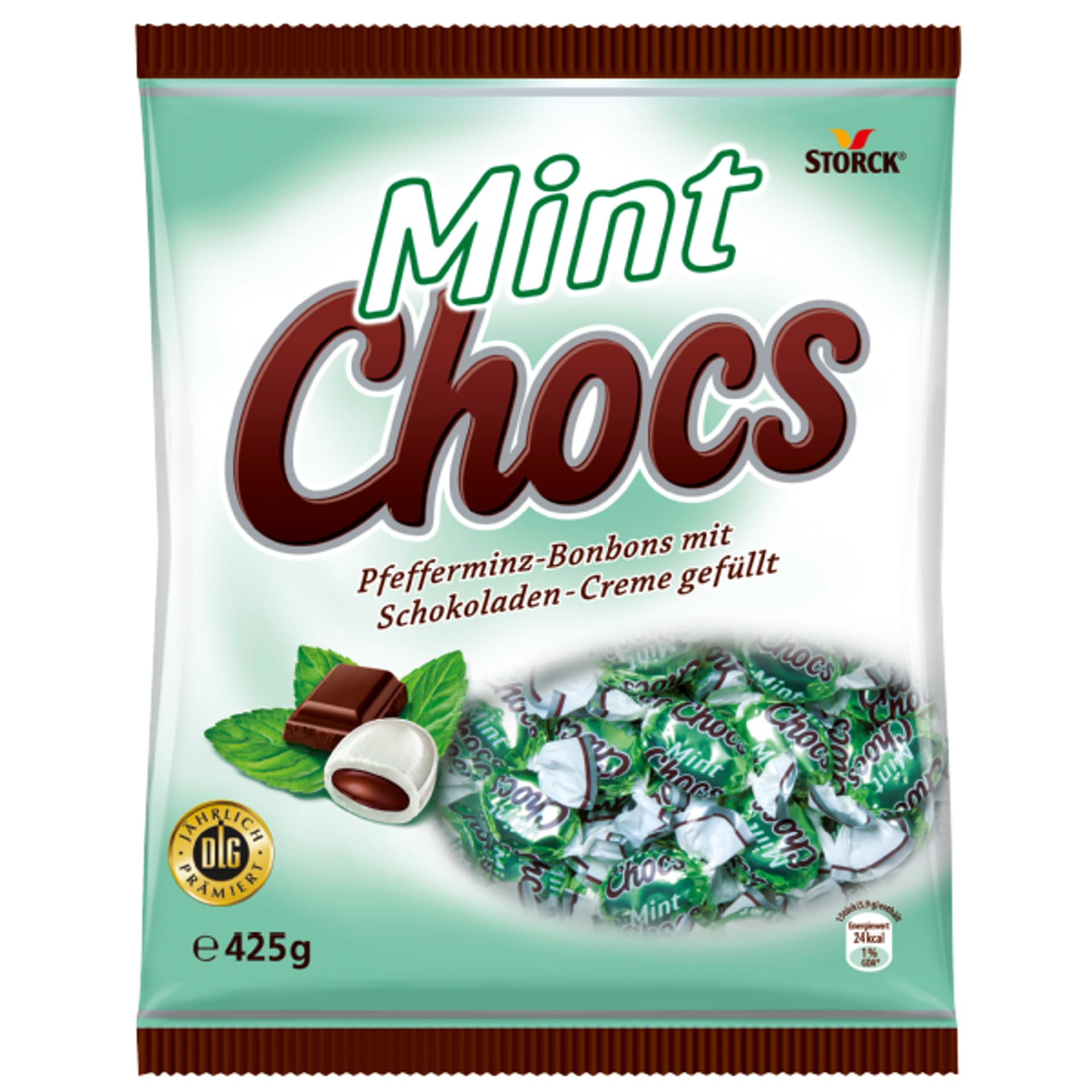 

Storck Mint Chocs Cukierki Miętowe z Czekoladą 425 g