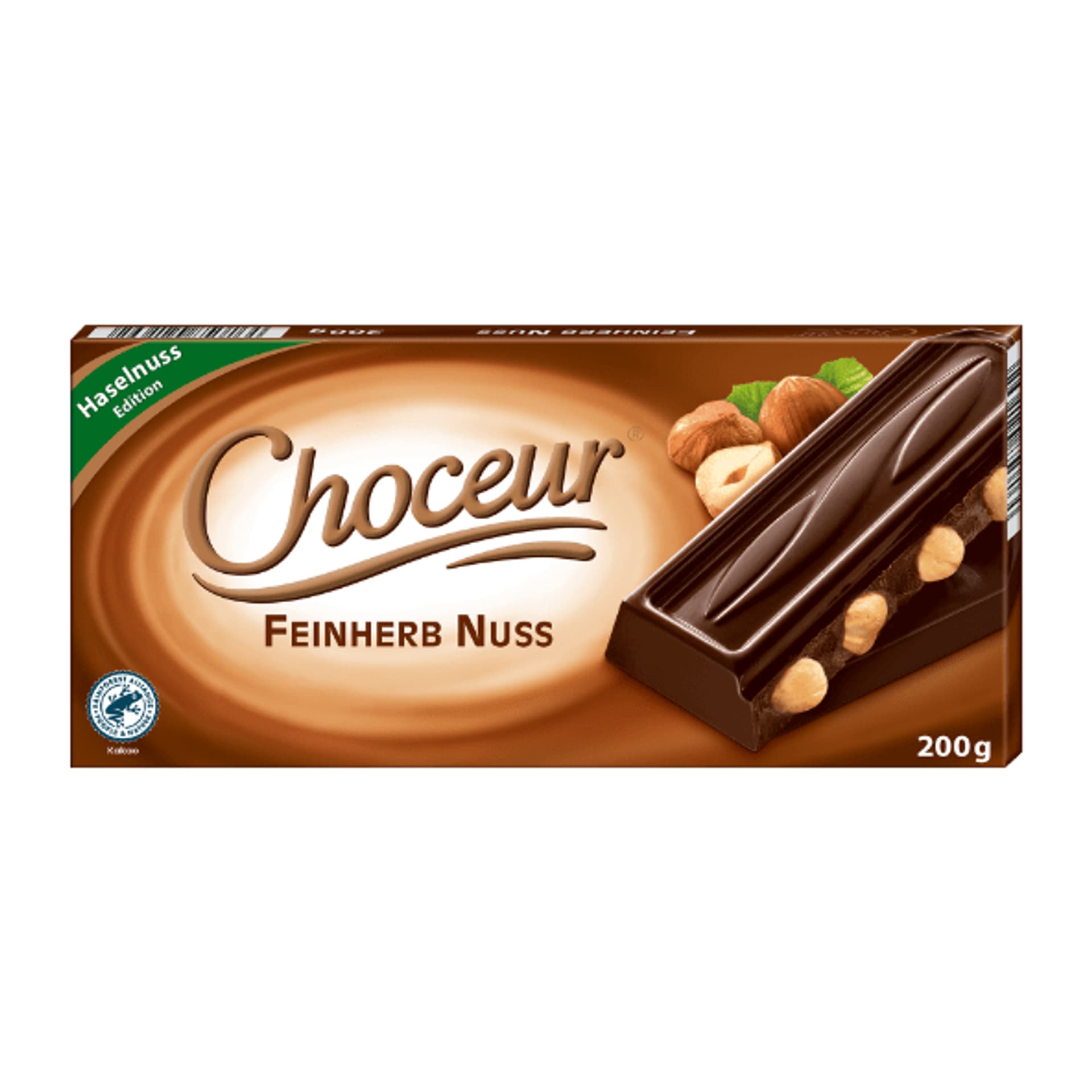 

Choceur Feinherb Nuss - Czekolada Gorzka z Orzechami 200 g