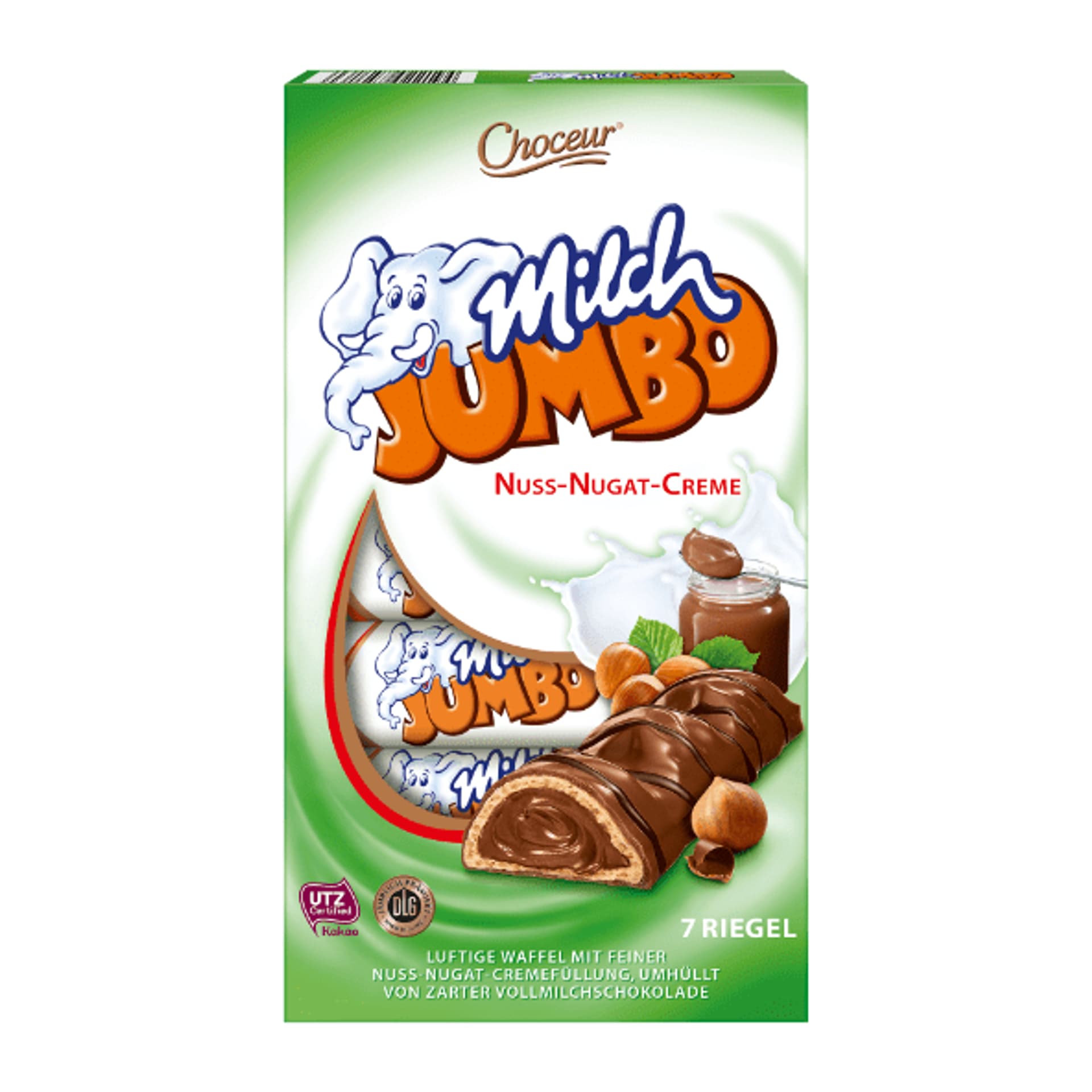

Choceur Jumbo Nuss Nugat Creme 150 g