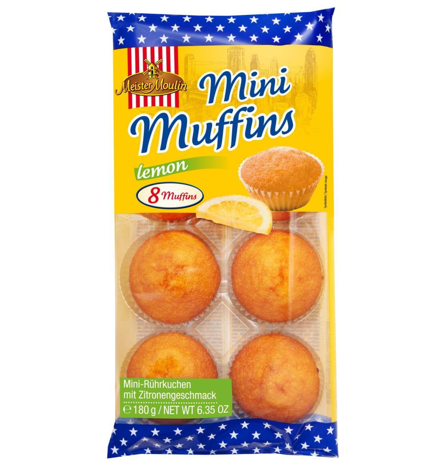 

Meister Moulin Mini Muffins Lemon 180 g