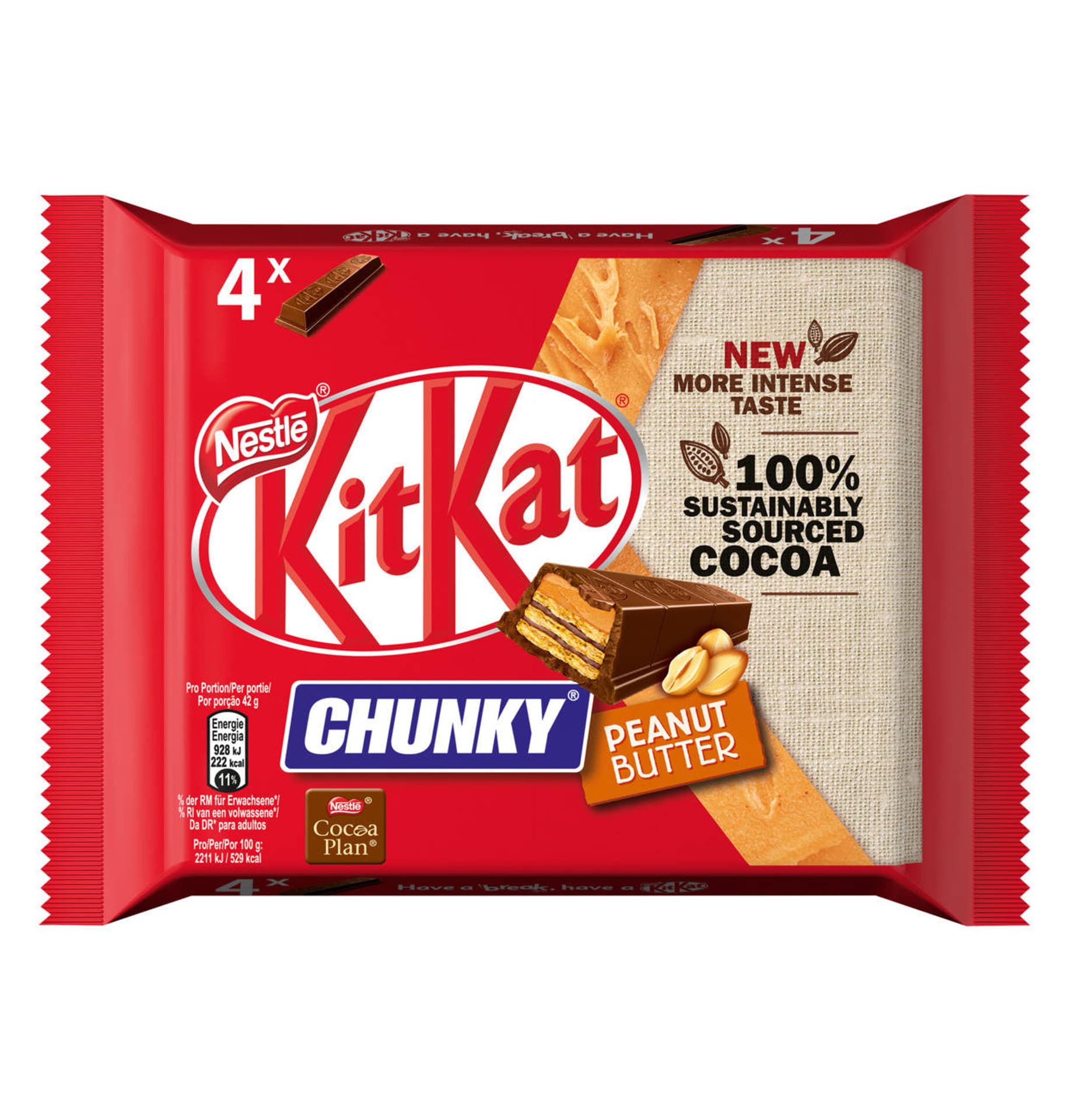 

Nestle KitKat Chunky Peanut Butter 4-pack 160 g